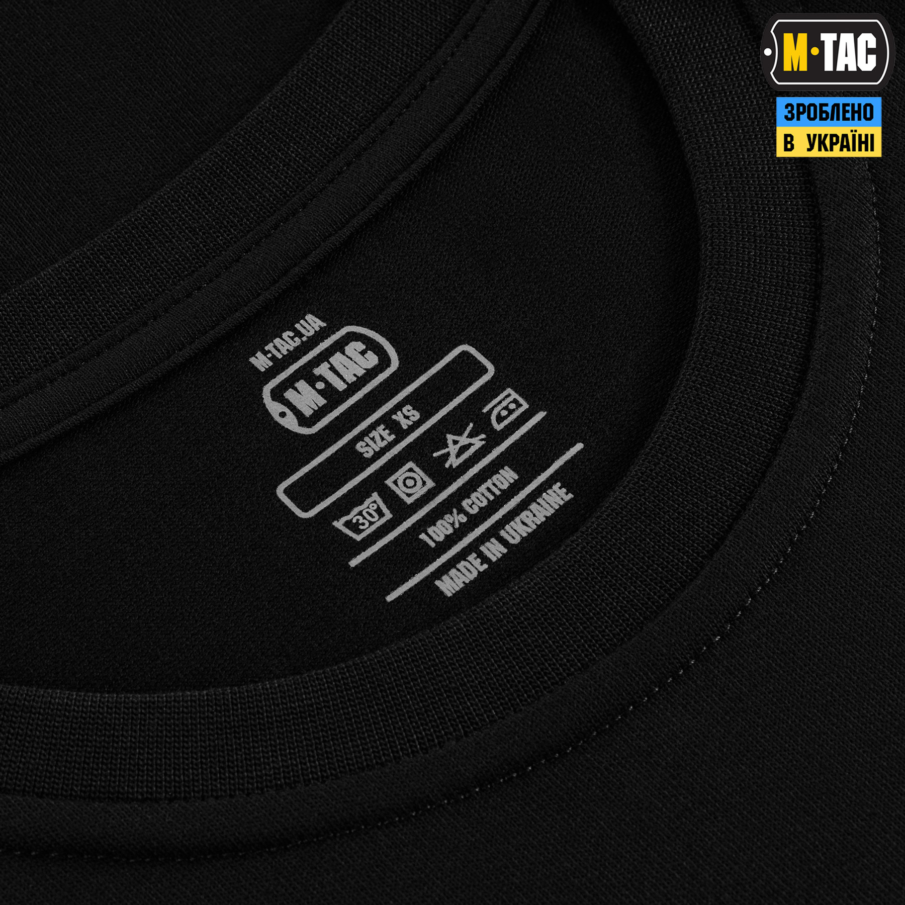 M-Tac футболка WAR Cotton Hard Black/White — 9