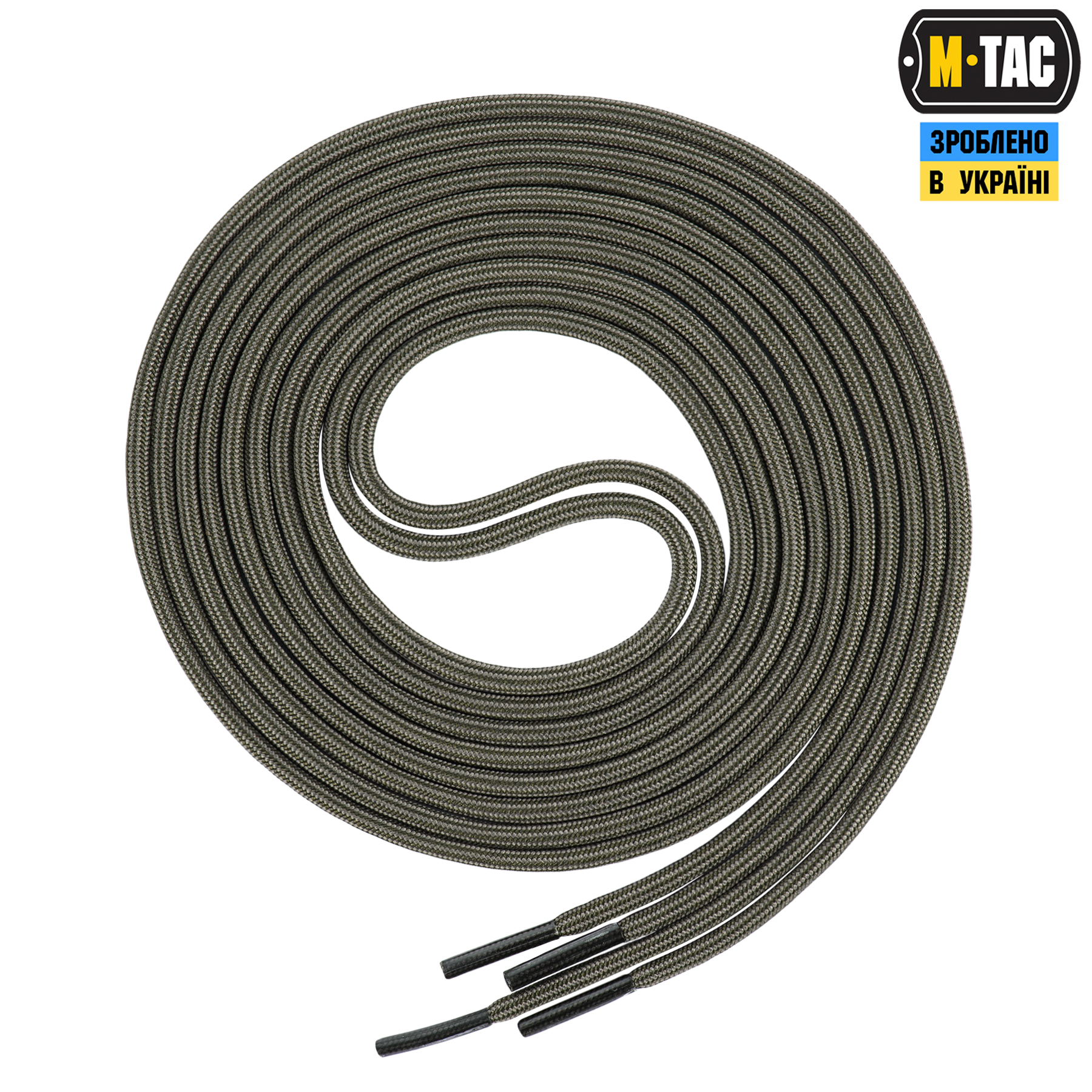 M-Tac шнурки Type 3 OD Green Stripes — 4