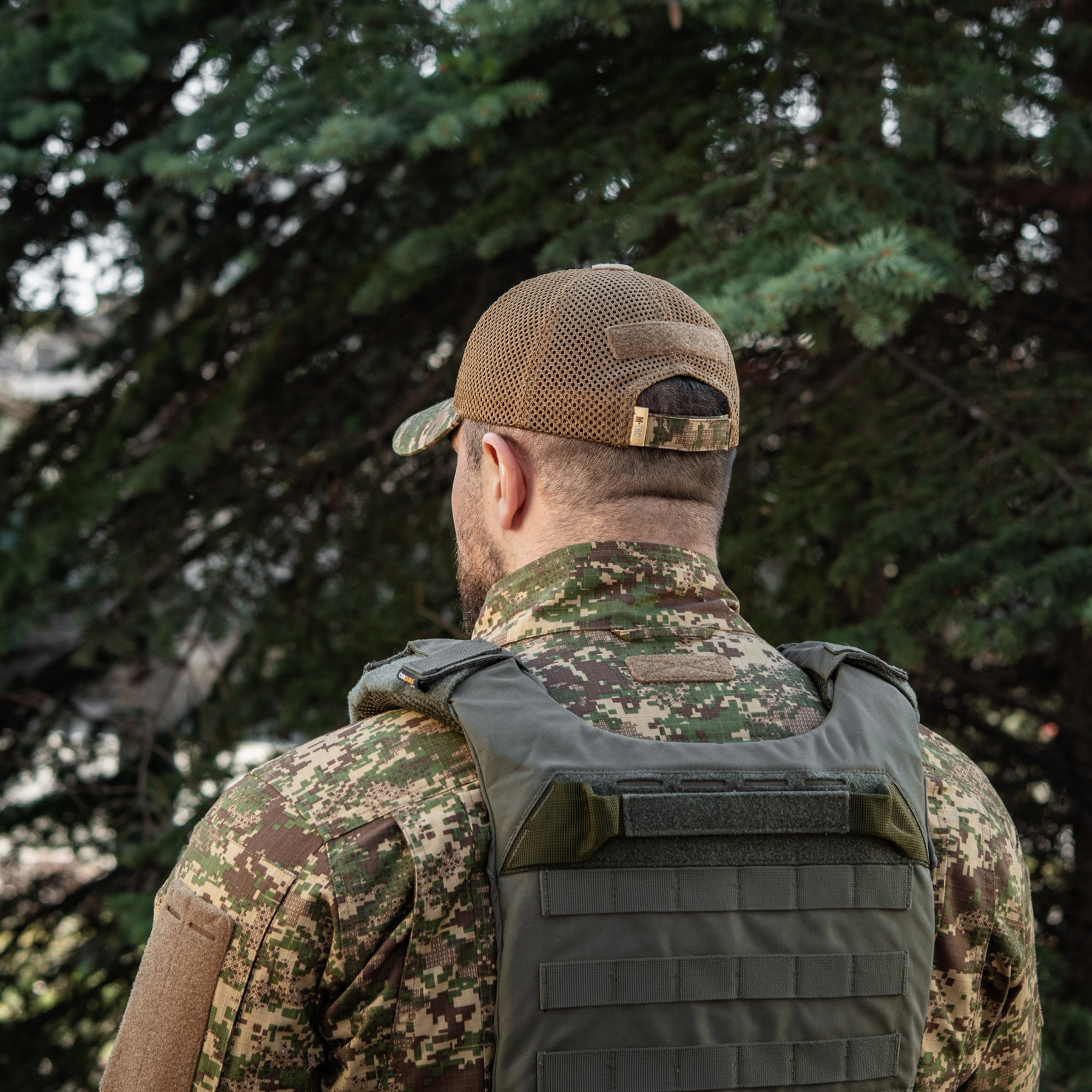 M-Tac бейсболка тактическая с сеткой Rip-Stop NGU Camo — 14