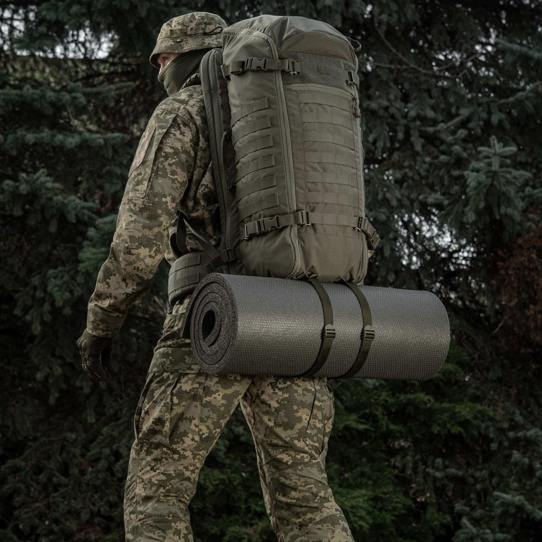M-Tac каремат 20мм (60х180см) серый — 7