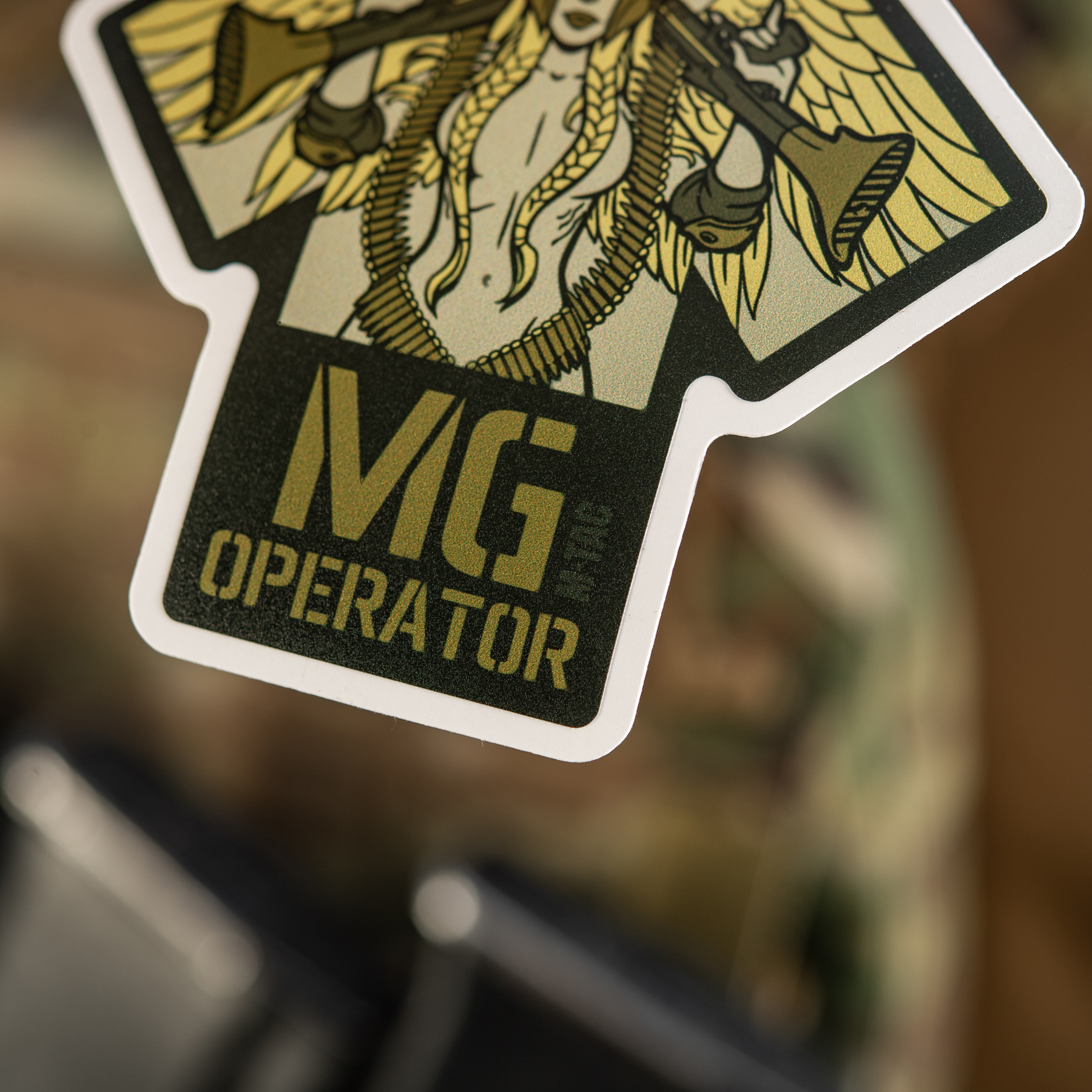 M-Tac наклейка MG Operator Ranger Green — 5