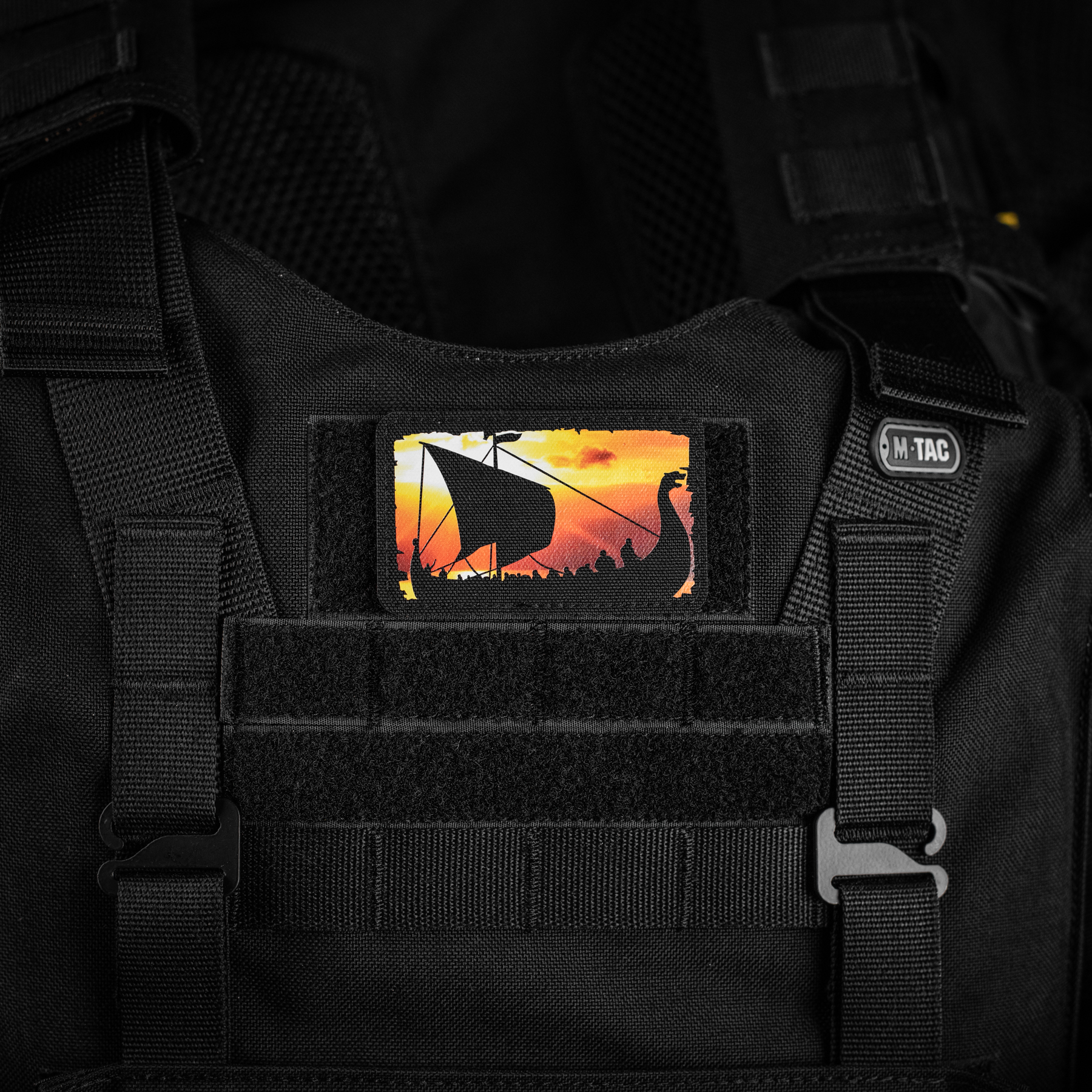 M-Tac нашивка Expedition (80х50 мм) Black — 4