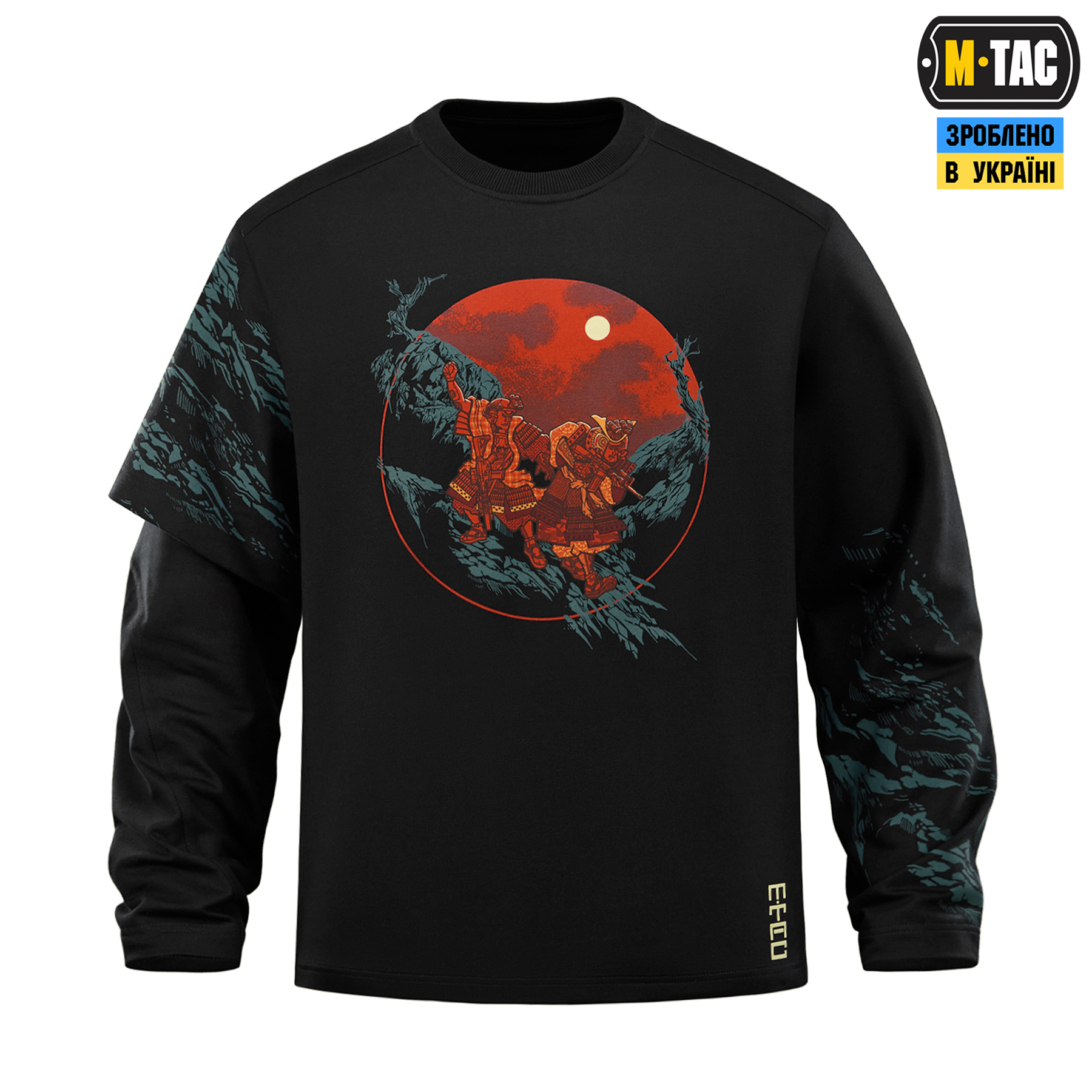 M-Tac свитшот Two Samurai Black — 3