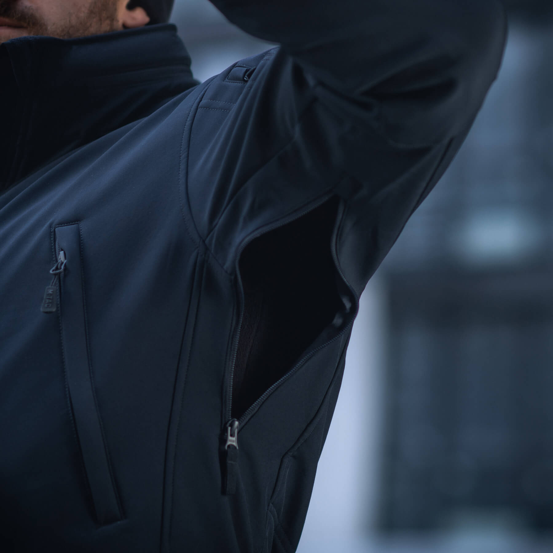 M-Tac куртка Soft Shell Navy Blue — 30