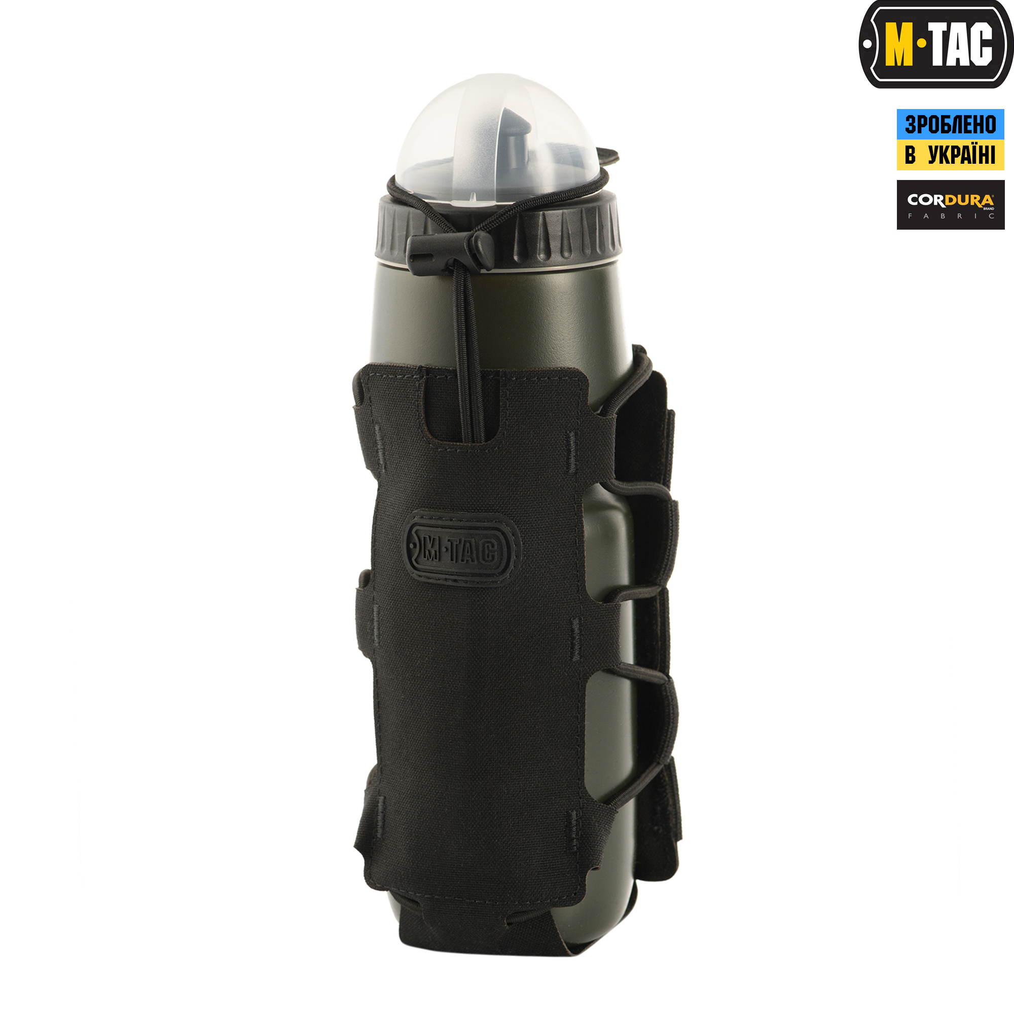 M-Tac подсумок для фляги/бутылки Elite Black — 5