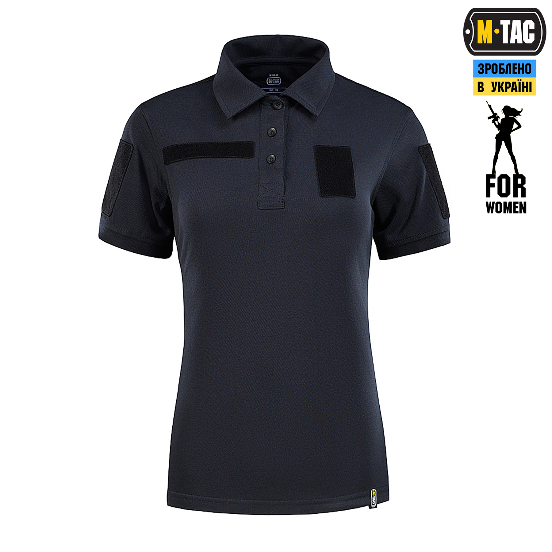 M-Tac поло тактическое 65/35 Lady Dark Navy Blue — 3