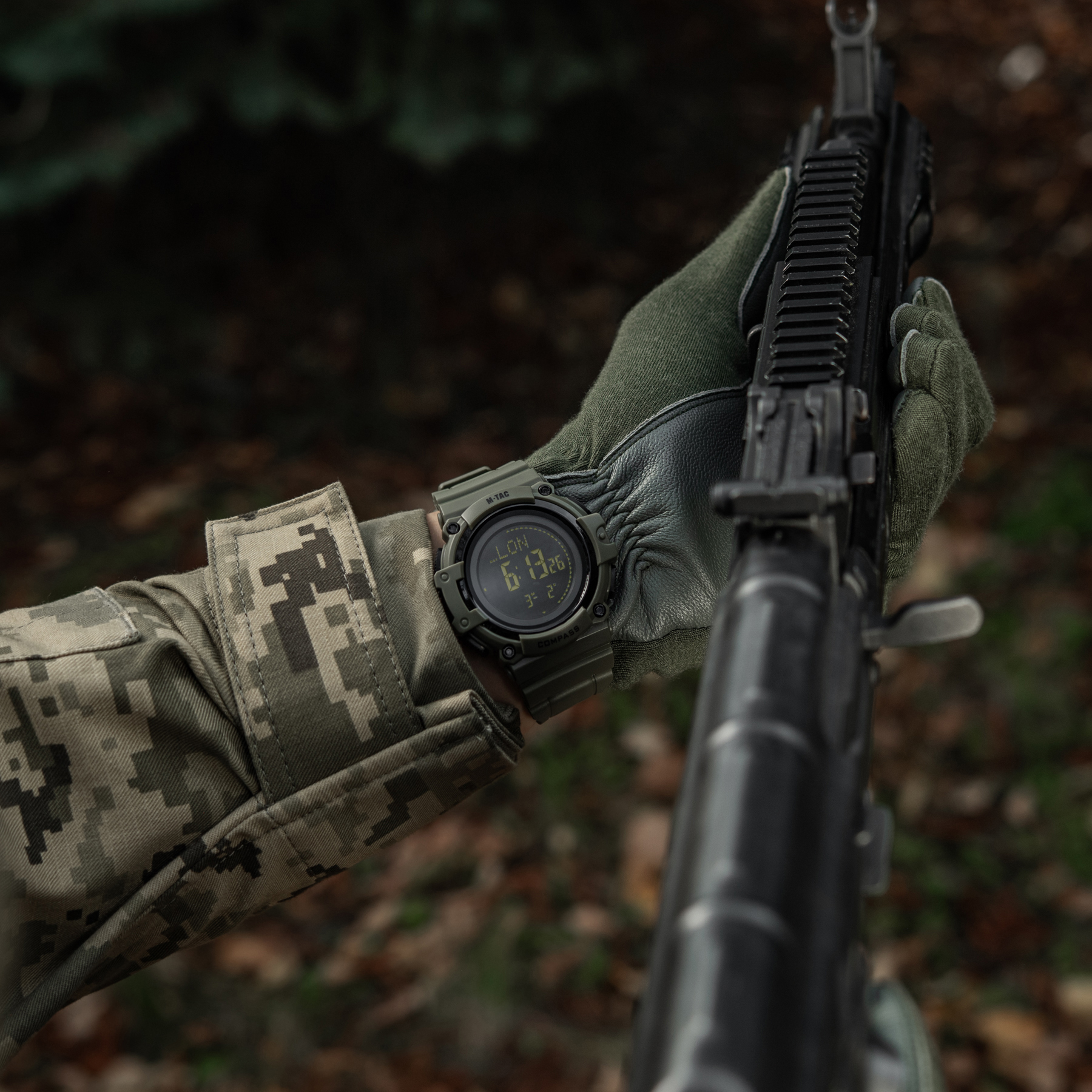 M-Tac часы тактические с компасом 2233 Army Green — 15