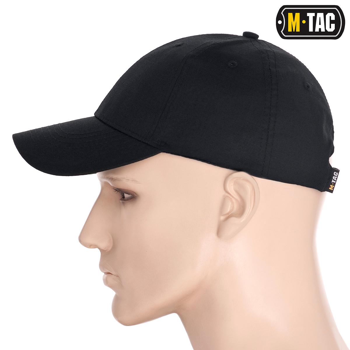 M-Tac бейсболка Flex рип-стоп Black — 3
