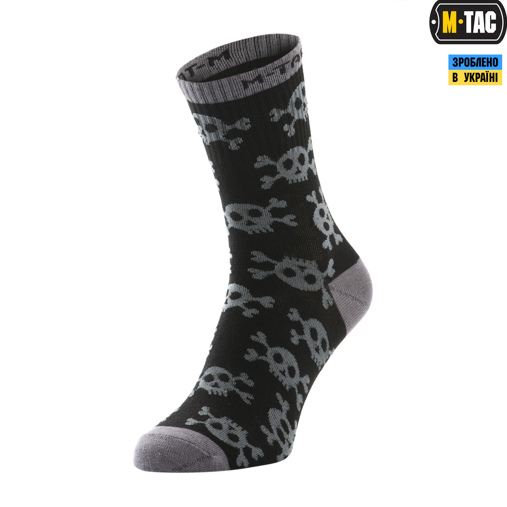 M-Tac носки легкие Mk.3 Pirate Skull Black — 2