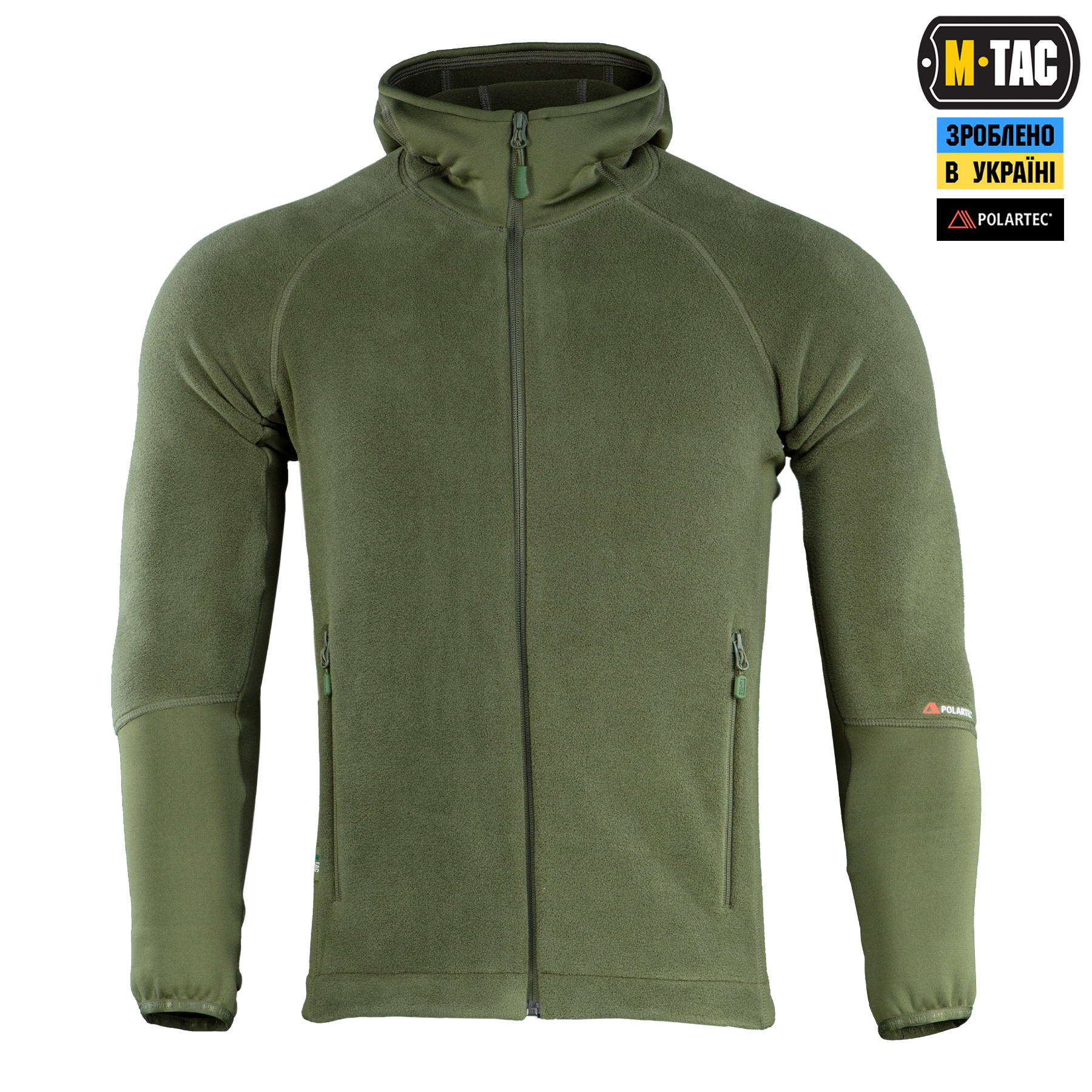 M-Tac кофта Hoodie Polartec Sport Army Olive — 3