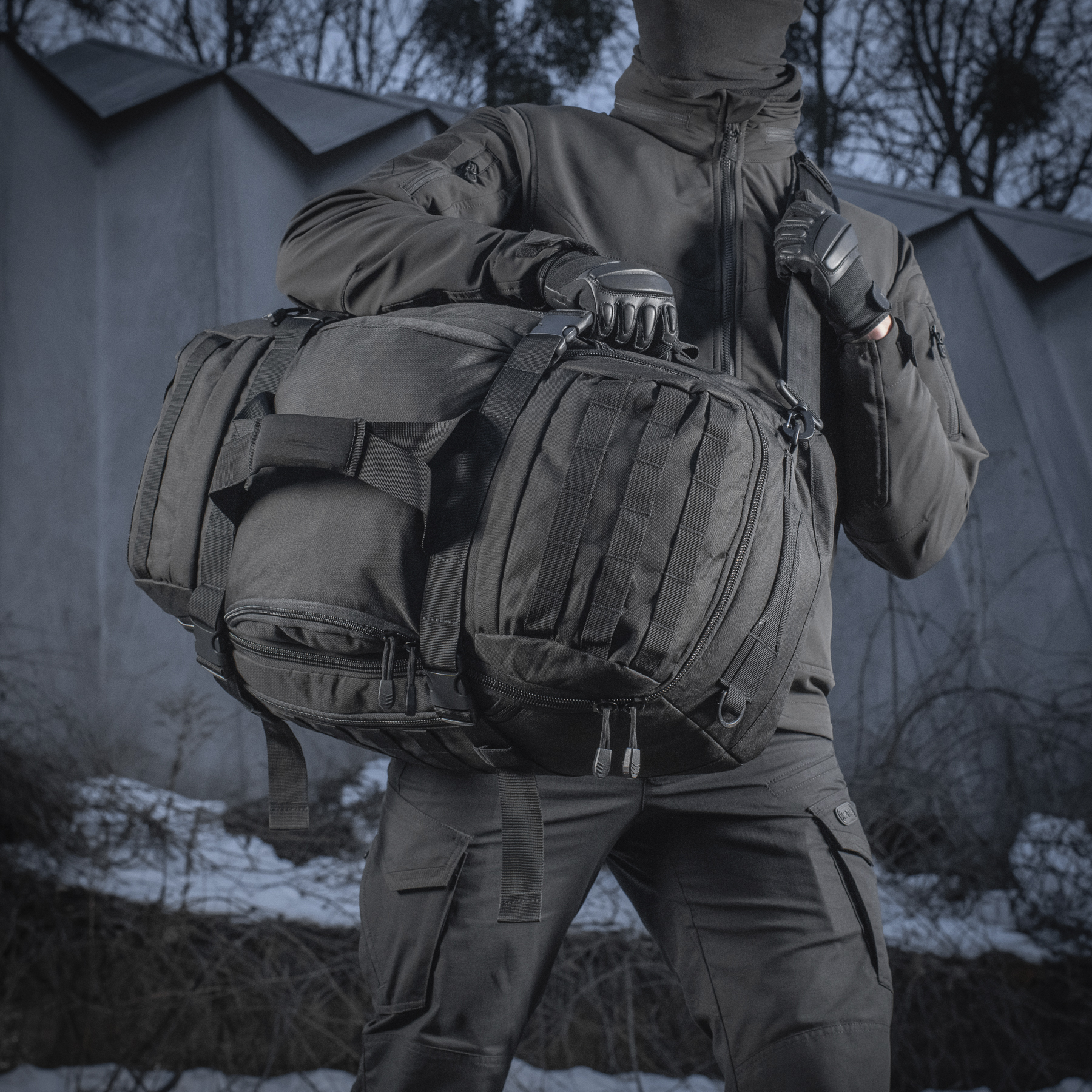 M-Tac сумка-рюкзак Hammer Black — 13