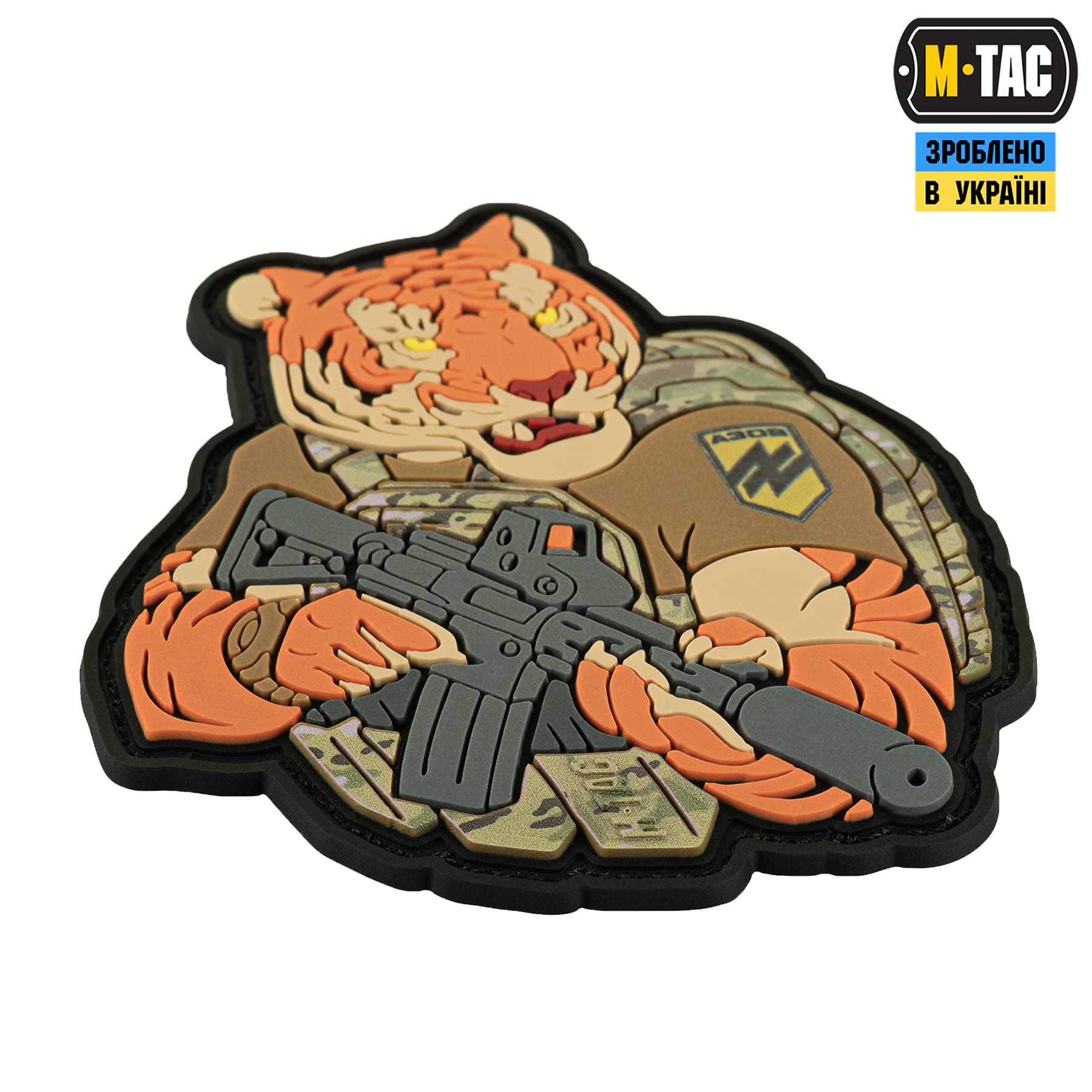 M-Tac нашивка Тигр Азов PVC — 3