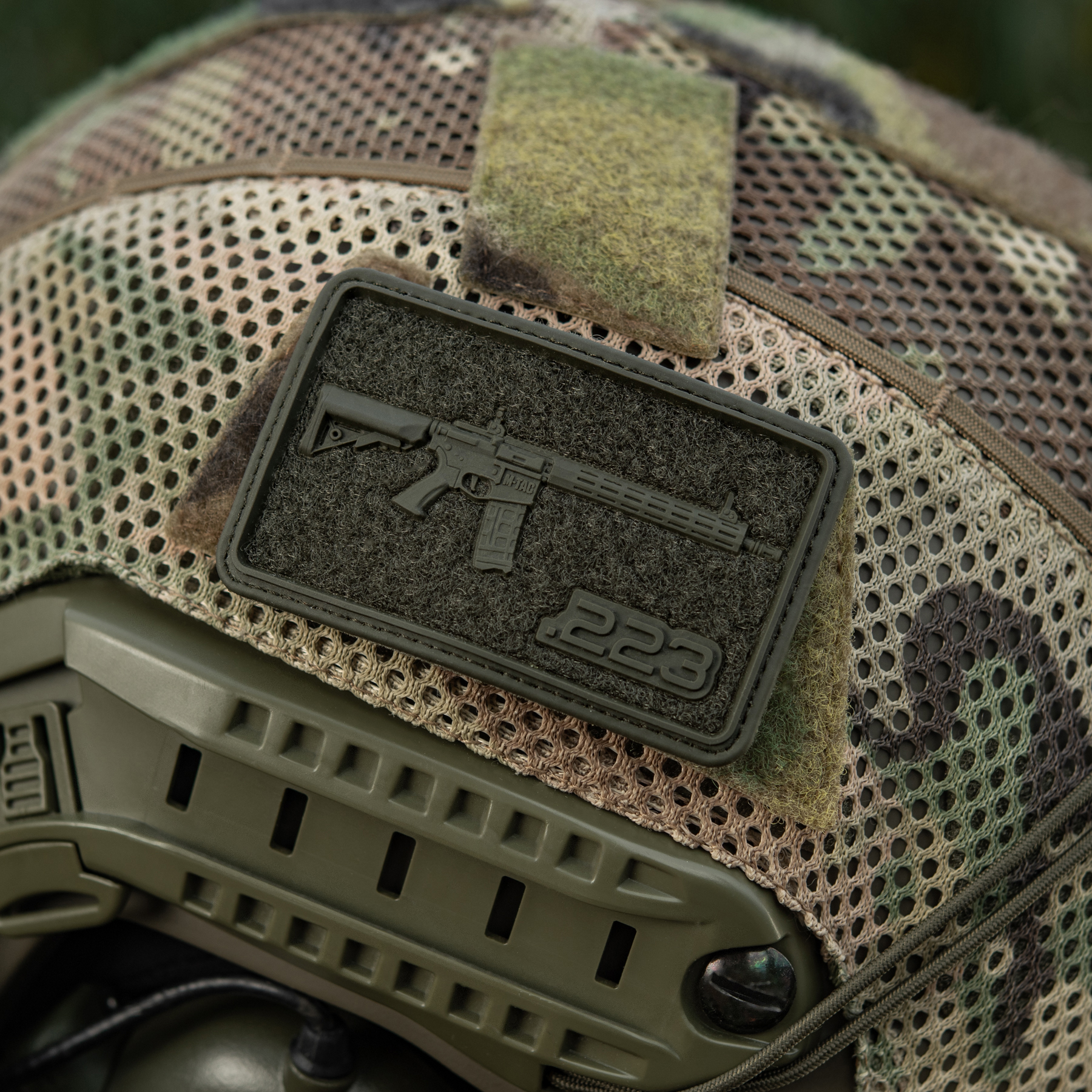 M-Tac нашивка AR-15 Velcro/PVC Ranger Green — 17