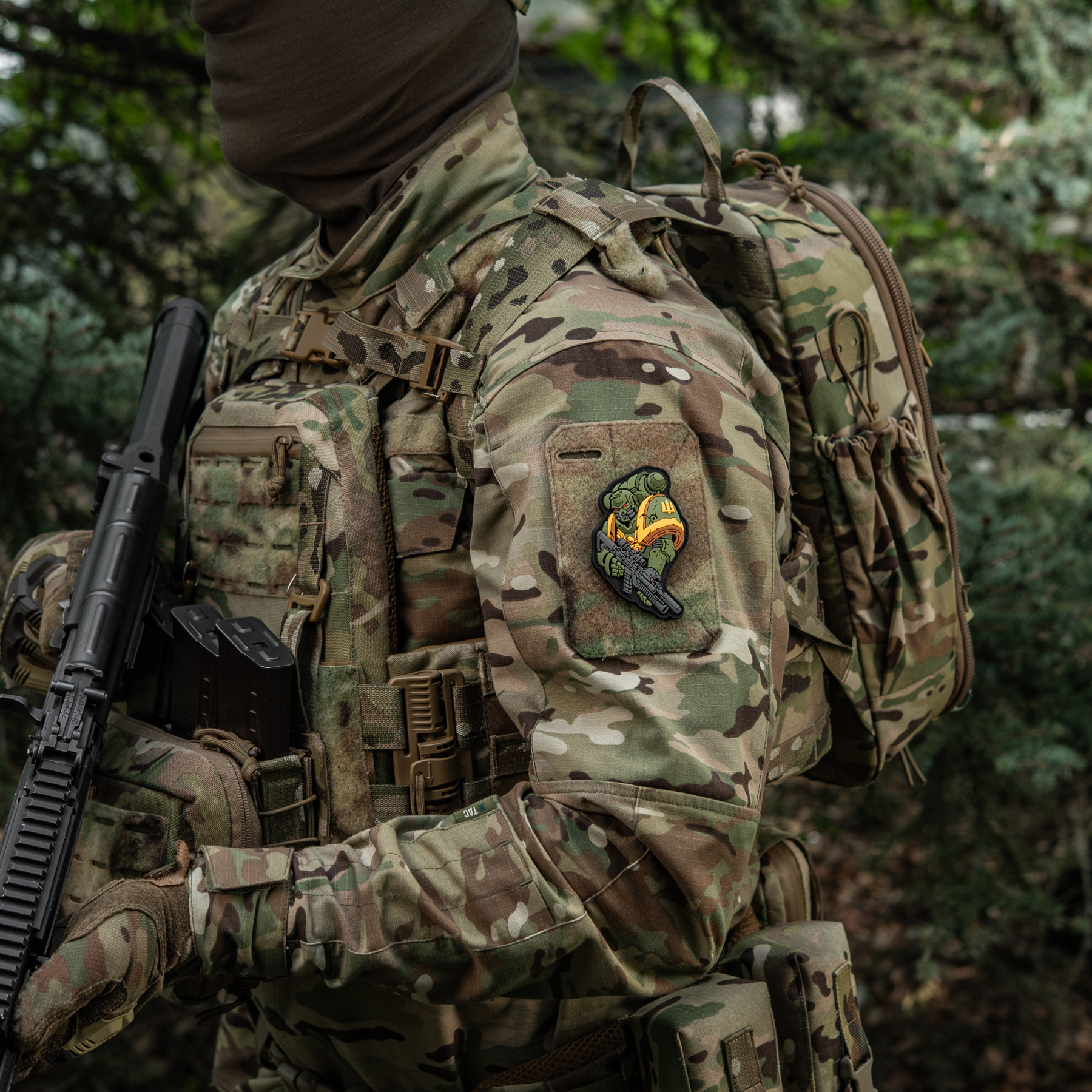 M-Tac нашивка Штурмовик Olive — 10