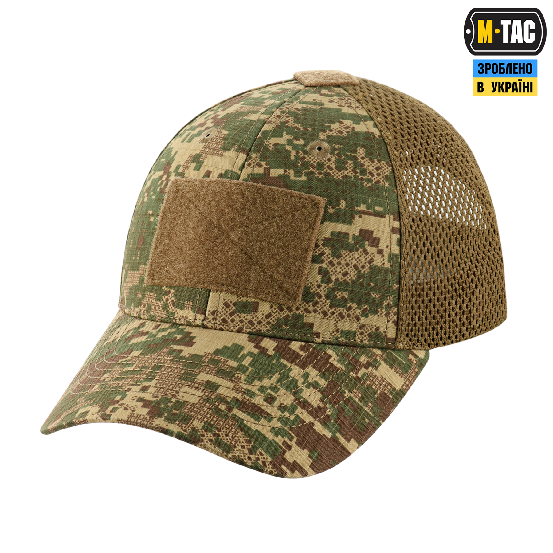 M-Tac бейсболка тактическая с сеткой Rip-Stop NGU Camo — 5