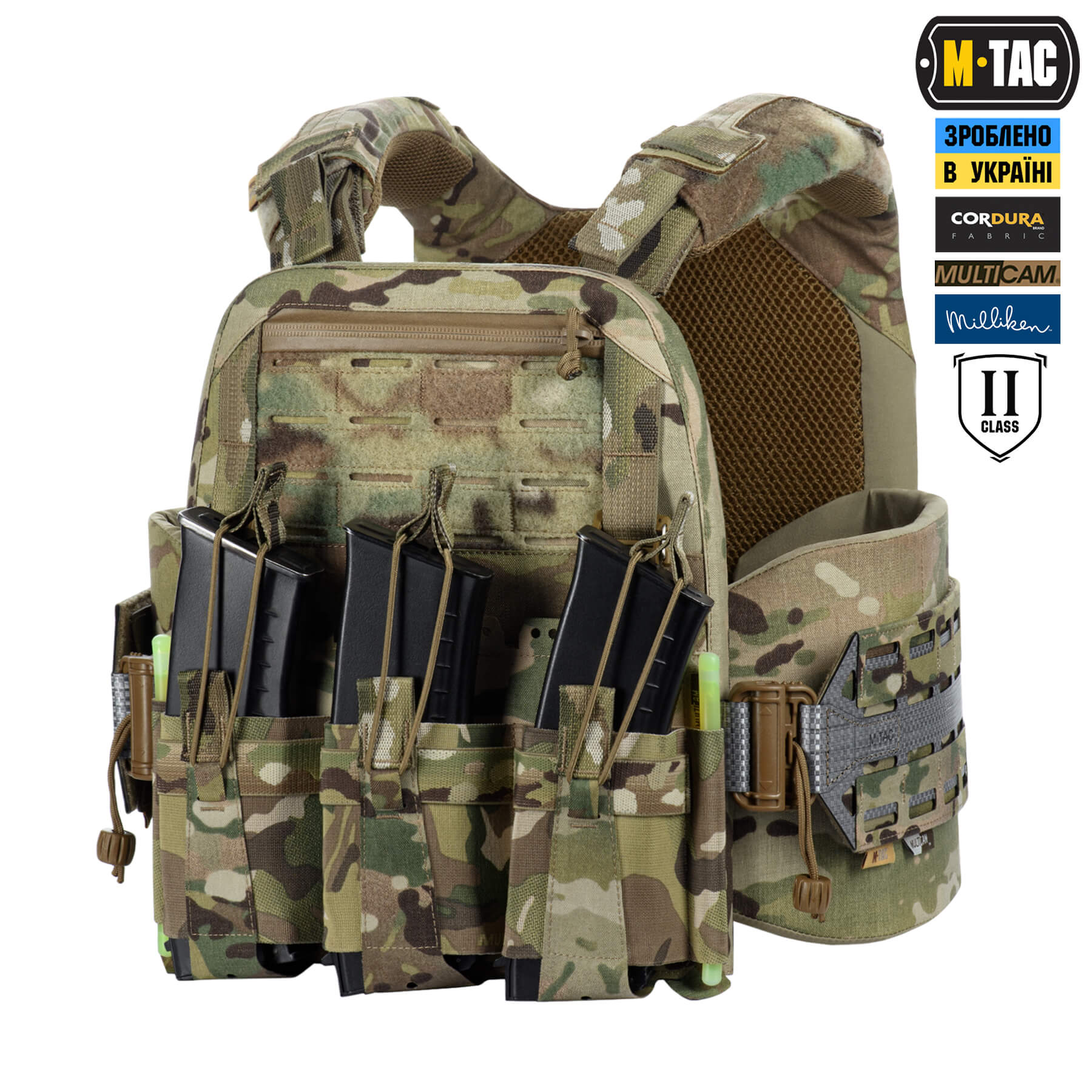 M-Tac плитоноска Cuirass Tiger Elite 2 класс защиты (размер плиты M) Multicam — 6