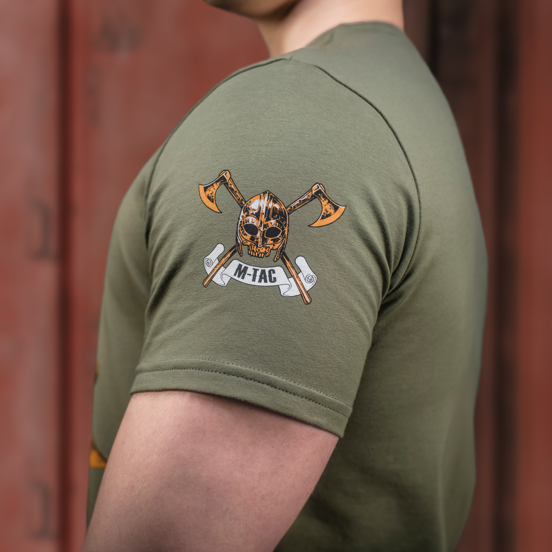 M-Tac футболка Viking Light Olive — 16