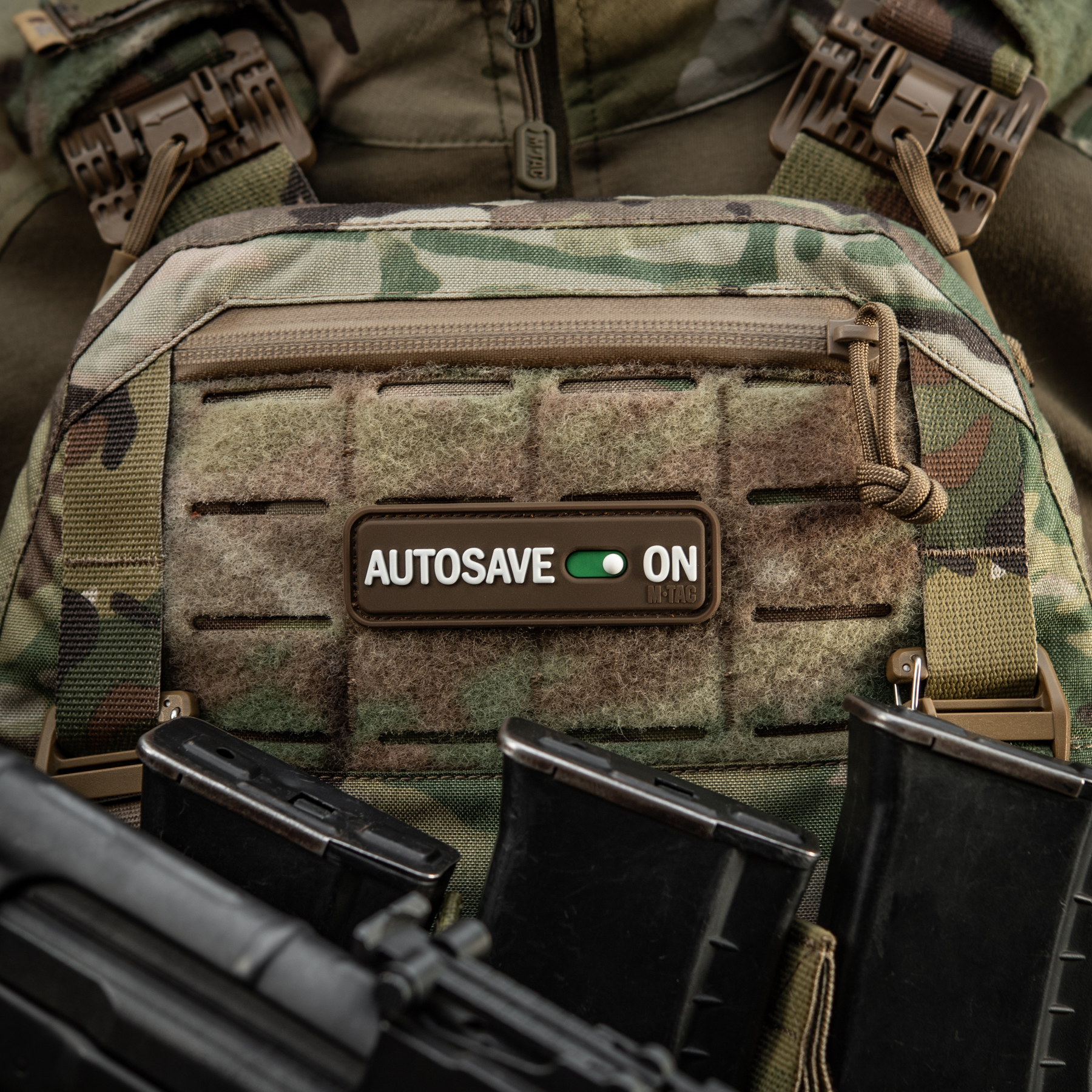 M-Tac нашивка Autosave PVC Coyote — 7