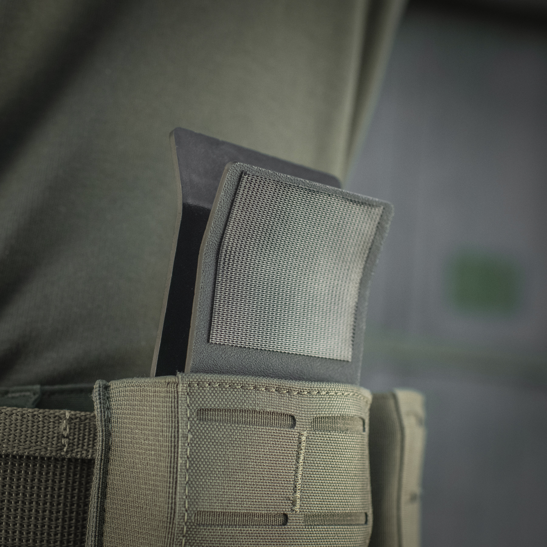 M-Tac подсумок для магазина на резинке (10 см) Laser Cut Ranger Green — 13