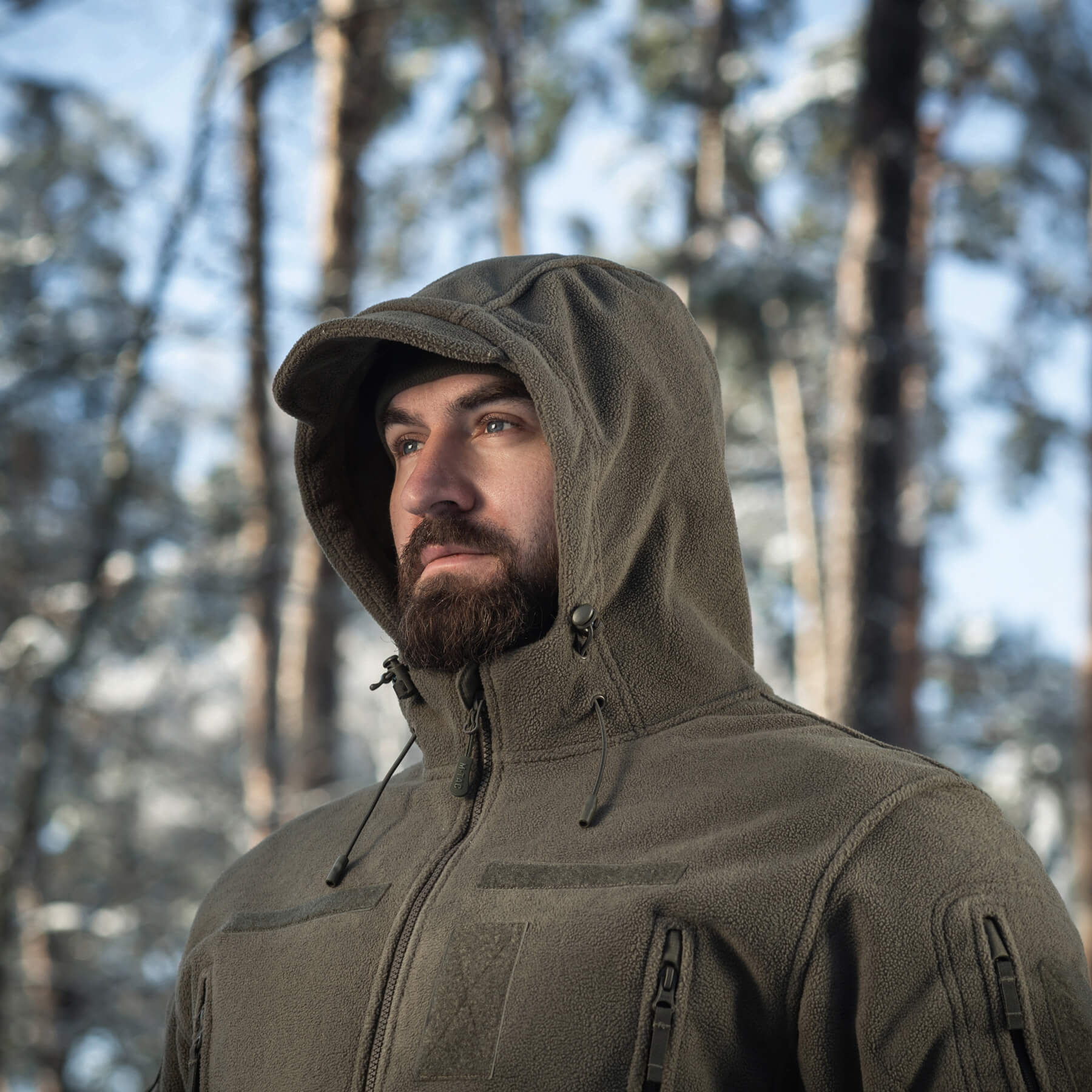 M-Tac куртка флисовая Windblock Division Gen.III Dark Olive — 18