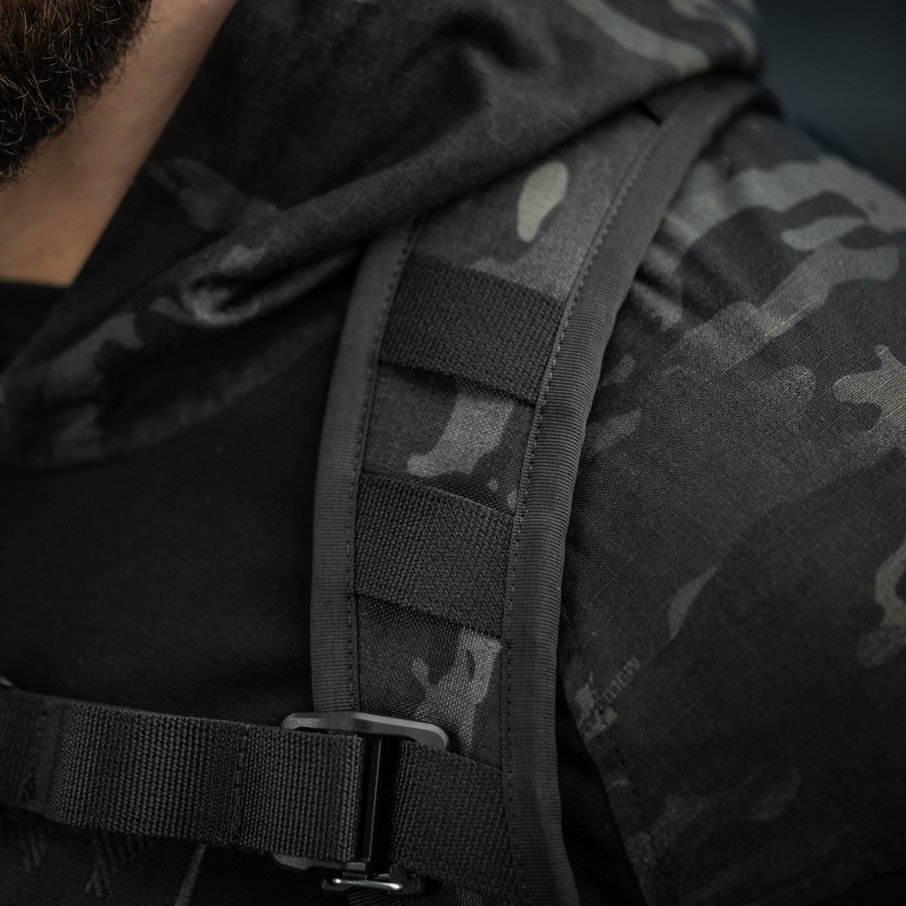 M-Tac рюкзак Sturm с эргономичными лямками Elite Multicam Black — 33