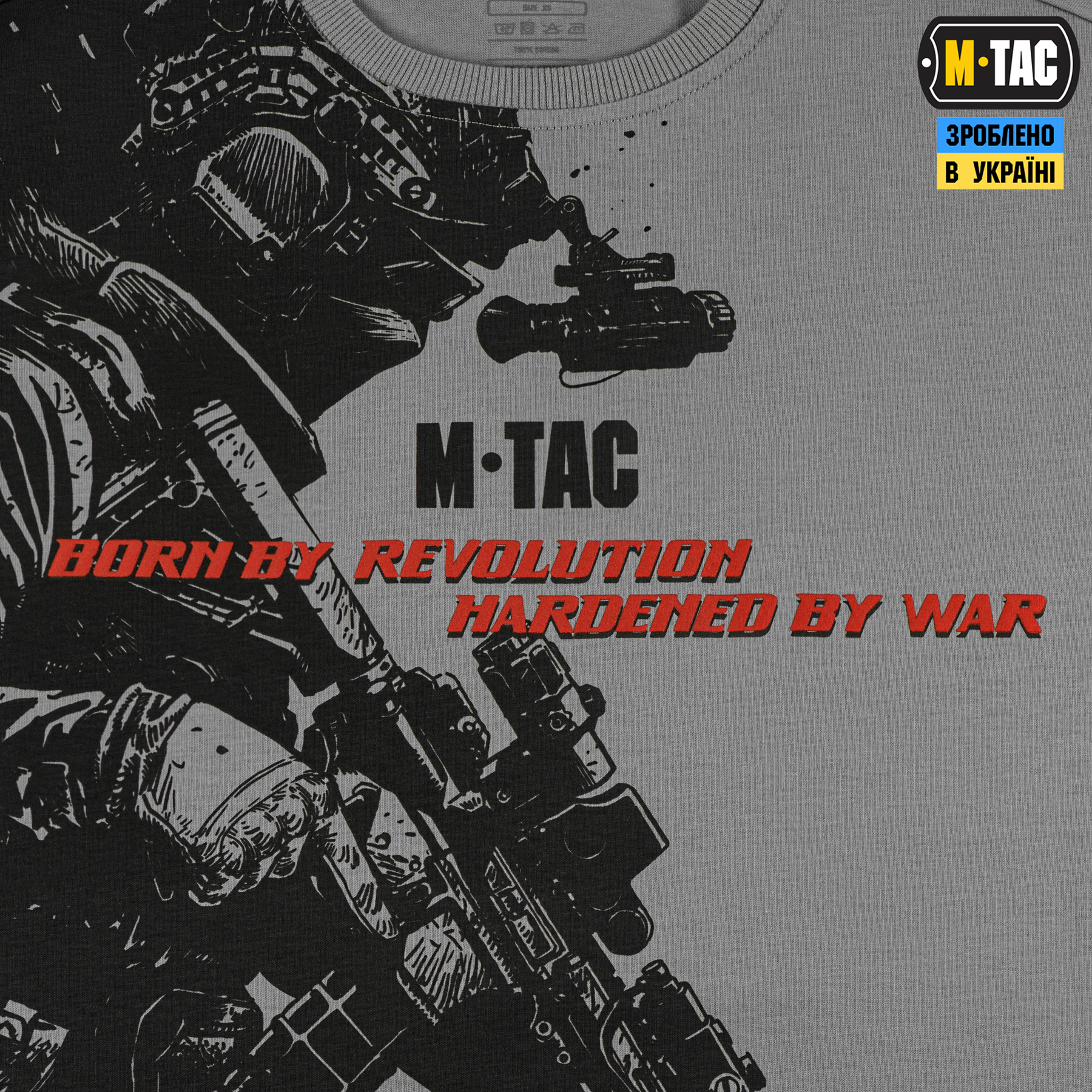M-Tac футболка Warrior Oversize Light Grey — 7