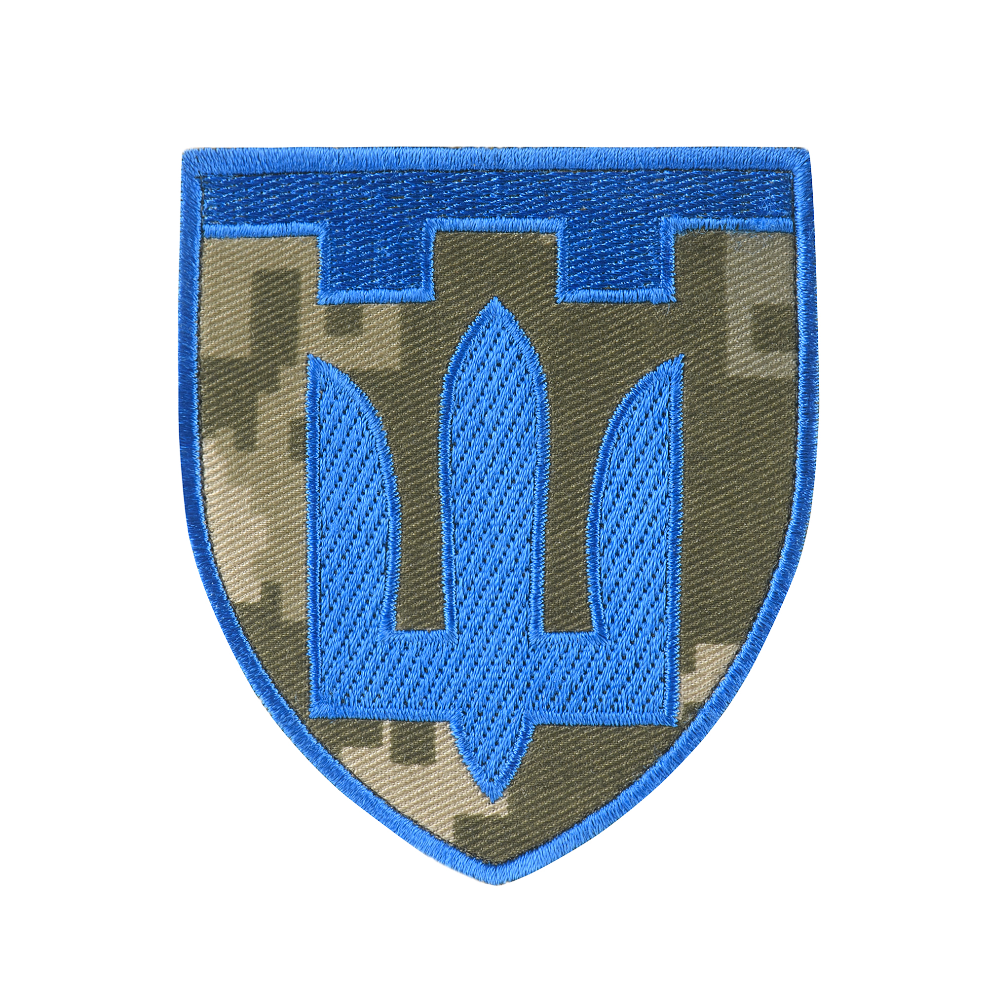 Шеврон Територіальна оборона MM14/Синій — 2
