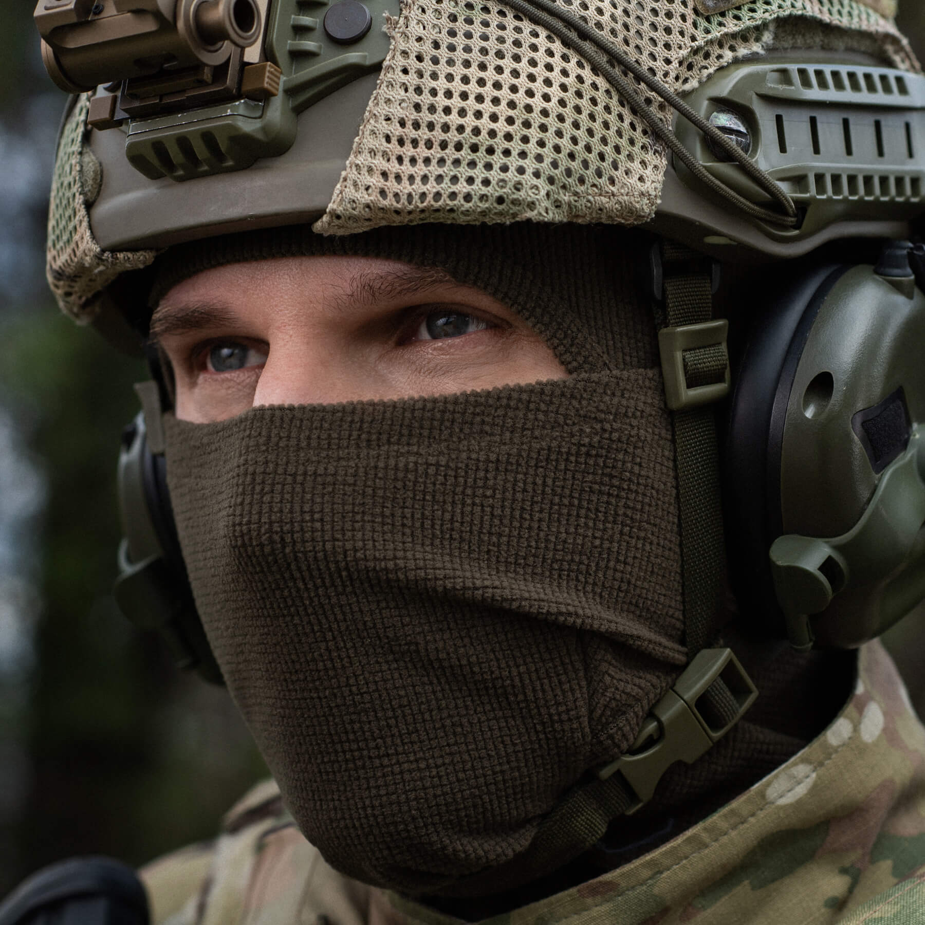 M-Tac балаклава-ниндзя Pro микрофлис рип-стоп Dark Olive — 18