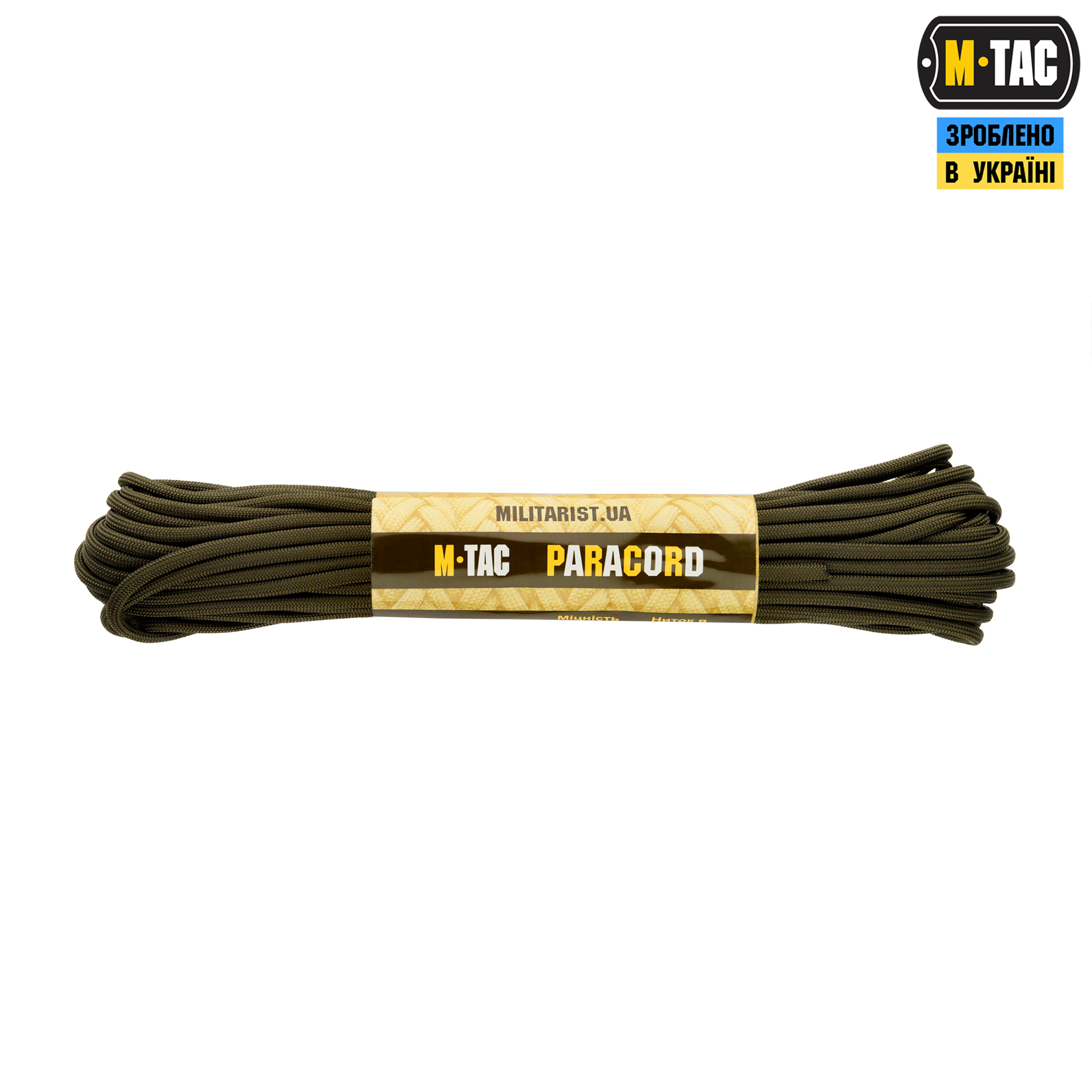M-Tac паракорд 550 type III 15m OD Green — 2