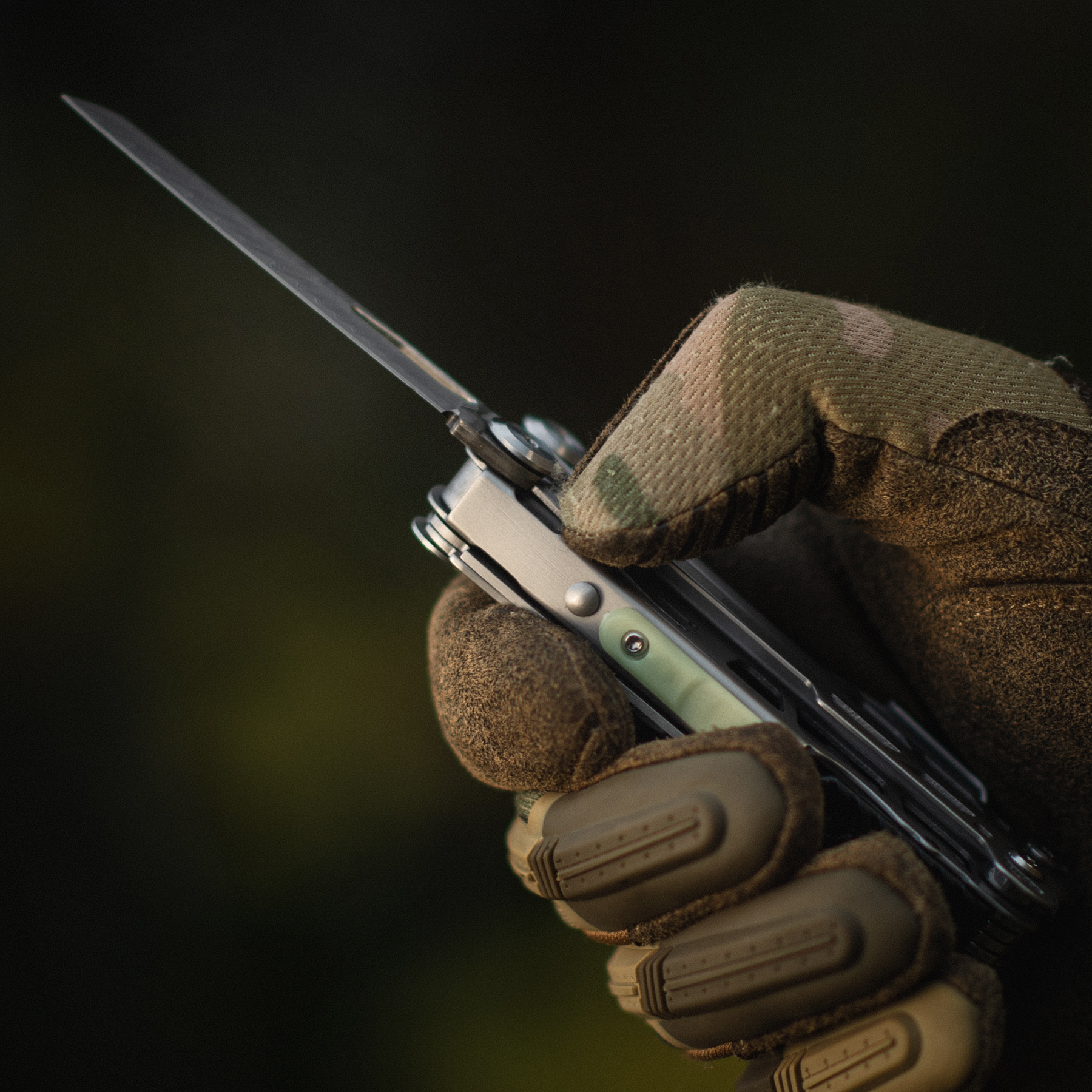 M-Tac мультитул Type 12 Steel/Damascus — 28