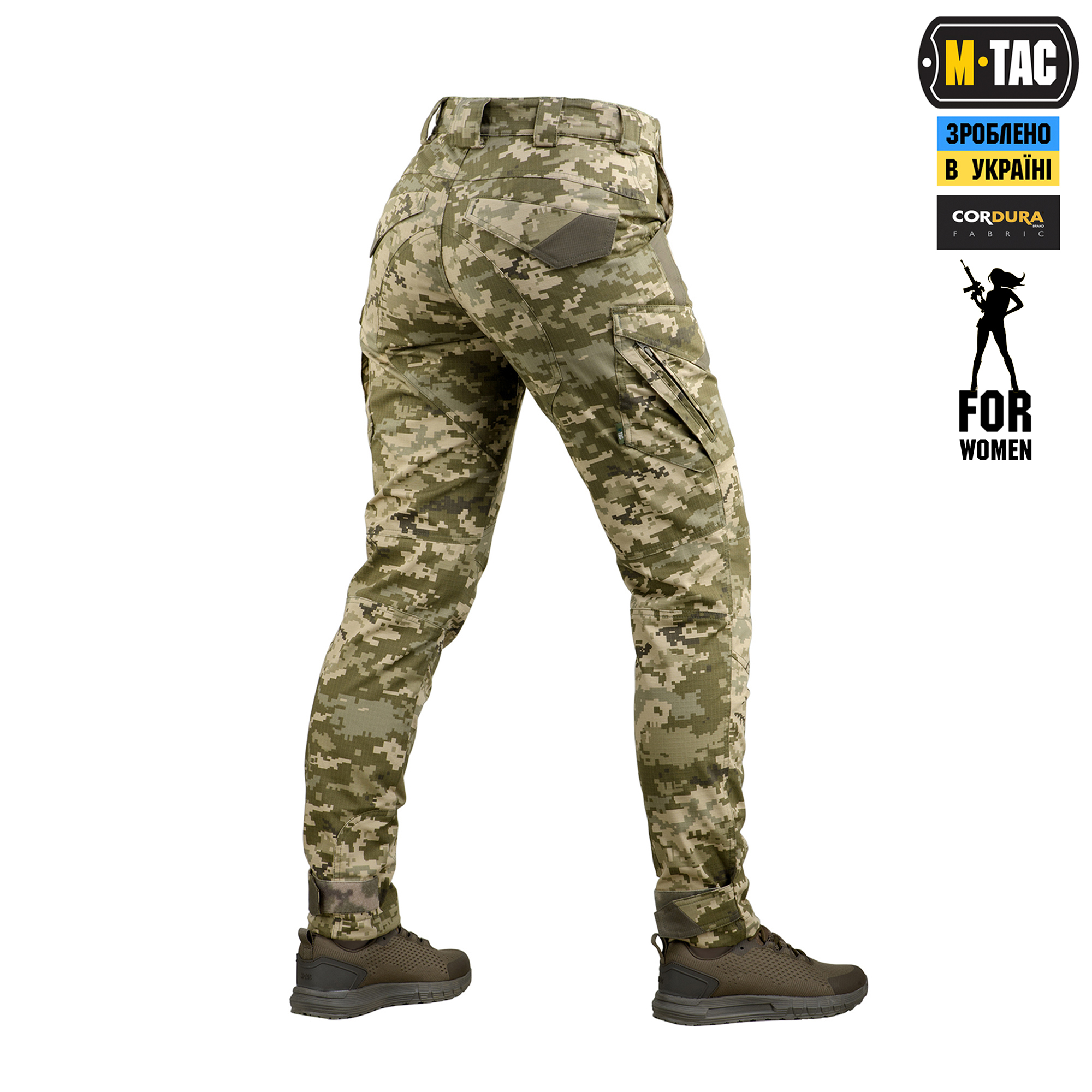 M-Tac брюки Aggressor Lady рип-стоп MM14 — 6