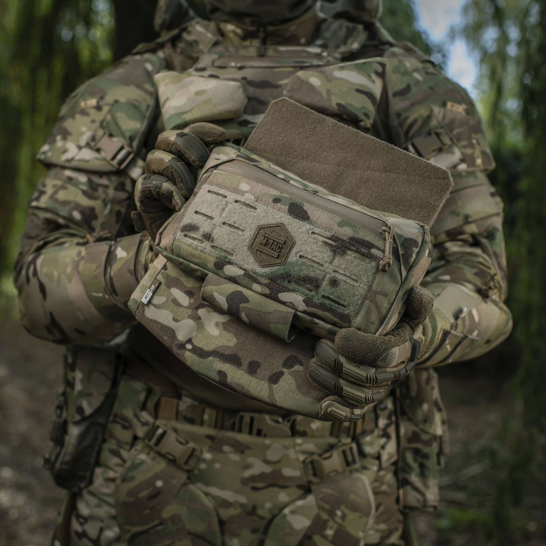 M-Tac защита живота с баллистическим пакетом 1 класс защиты (FMS) Multicam — 32