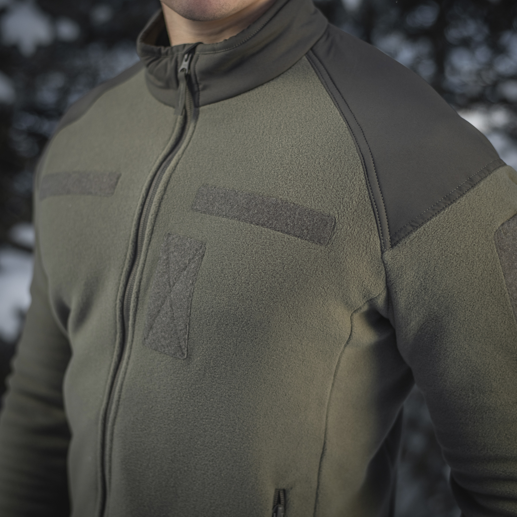 M-Tac куртка Combat Fleece Jacket Dark Olive — 18