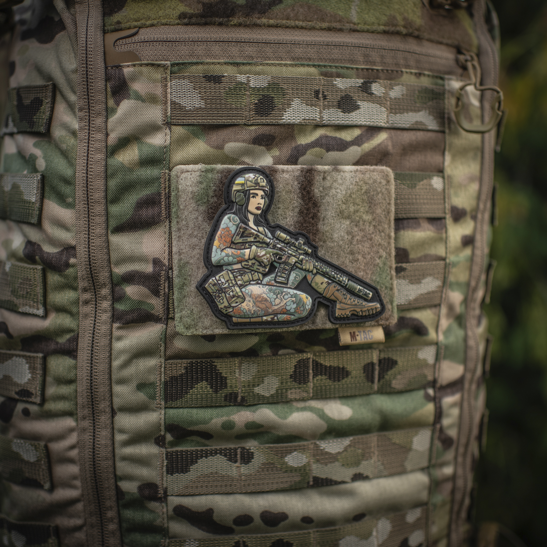 M-Tac панель для нашивок на MOLLE 120x85 Multicam — 9