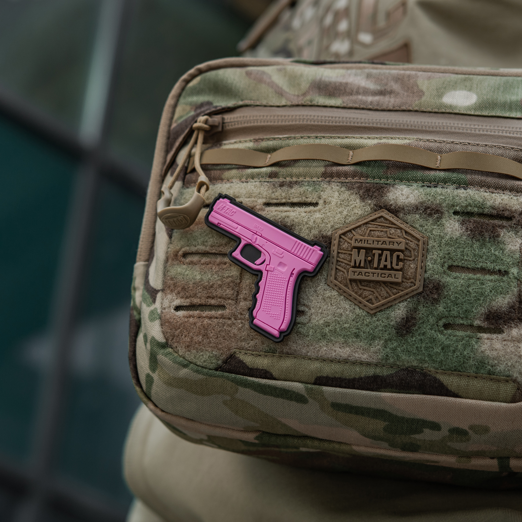 M-Tac нашивка Glock Pink — 12