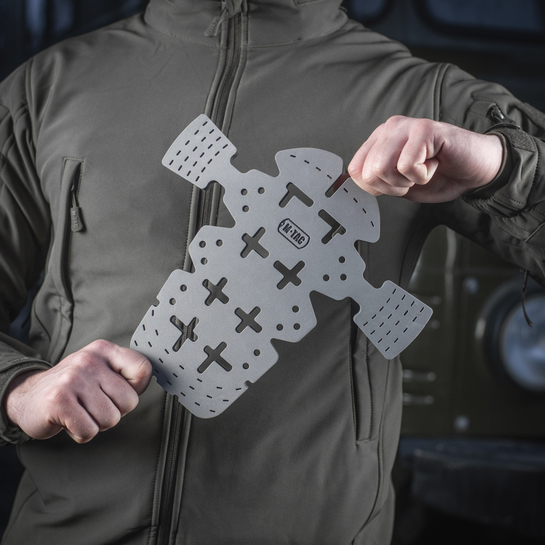 M-Tac наколенники-вставки EVA (пара) Gen.II Grey — 14