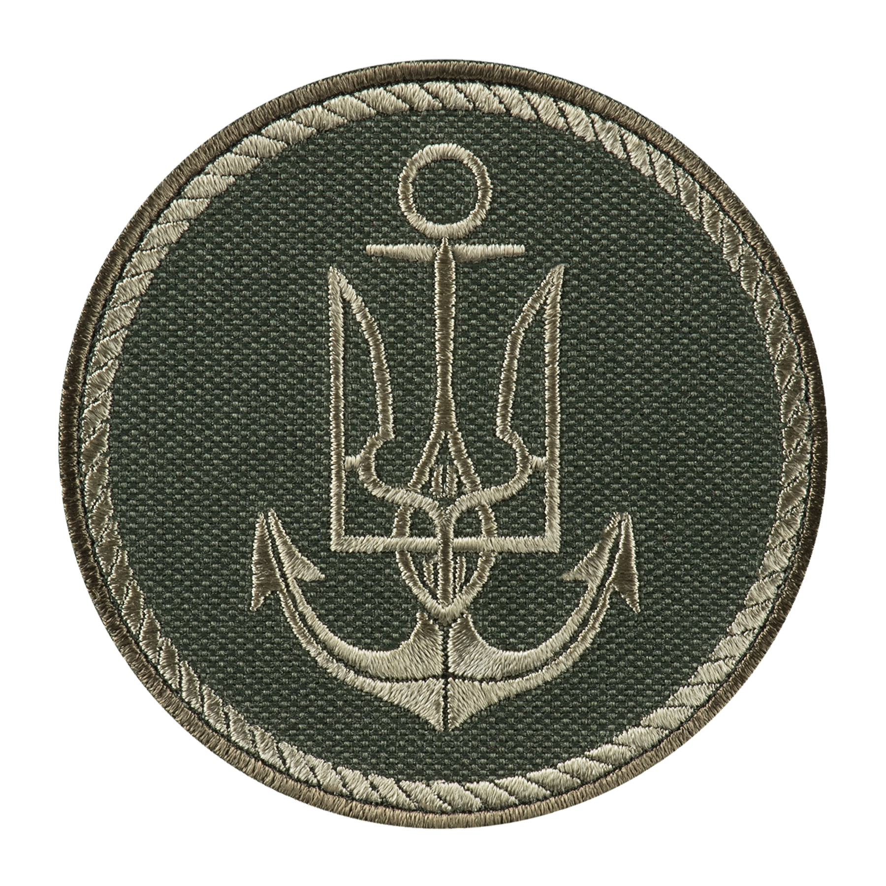 Шеврон ВМС ЗСУ олива — 2