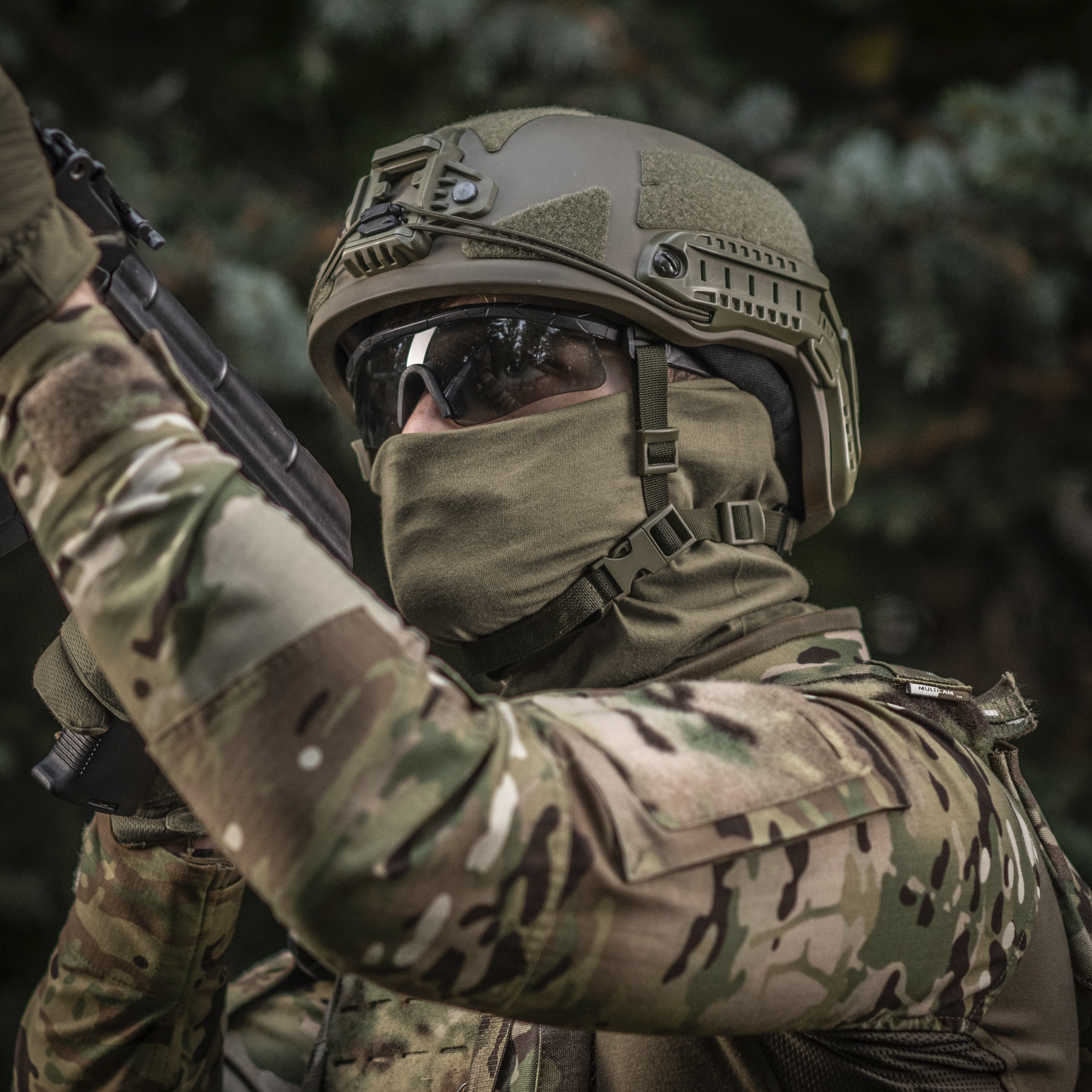 M-Tac шарф-труба Х/Б Dark Olive — 12