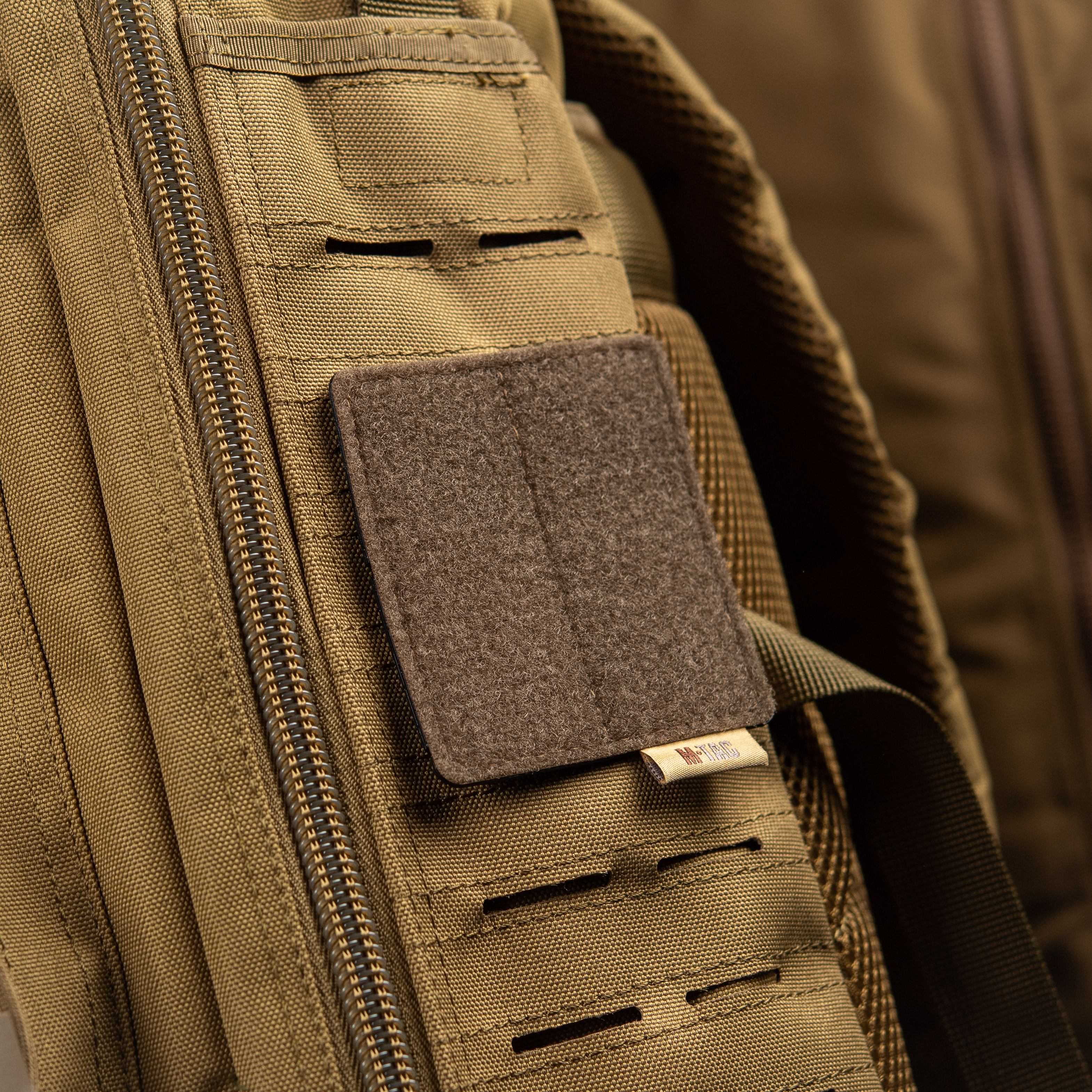 M-Tac панель для нашивок на MOLLE 80x85 Coyote — 6