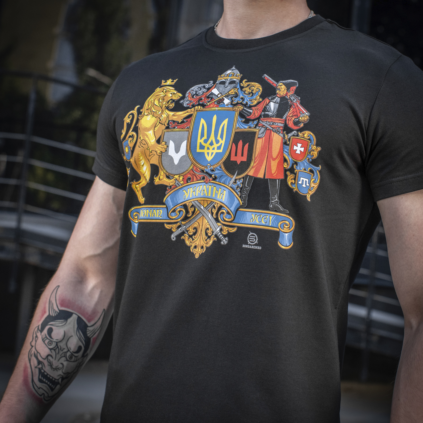 M-Tac футболка Україна понад усе! Black — 10