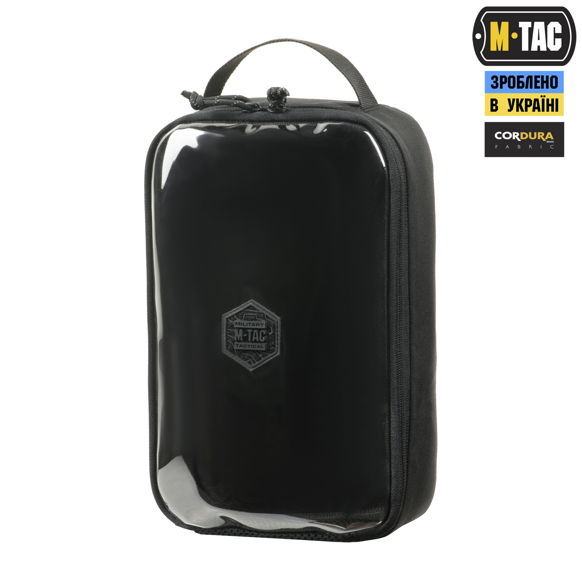 M-Tac органайзер утилитарный прозрачный Elite Large Gen.II Black — 2