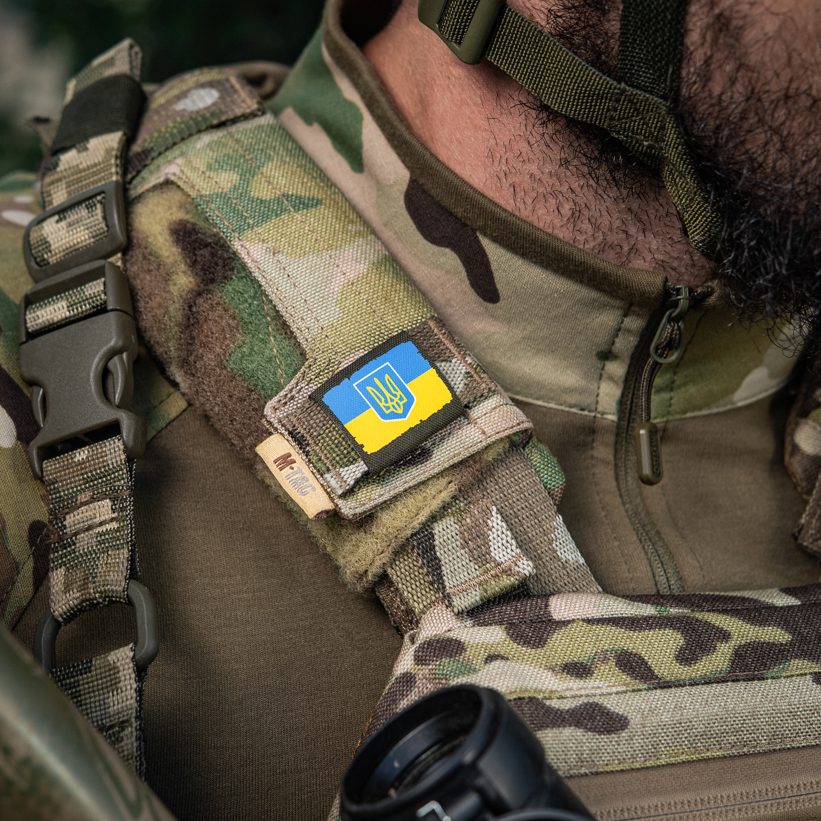 M-Tac MOLLE Patch Прапор України з гербом Full Color/Ranger Green — 7