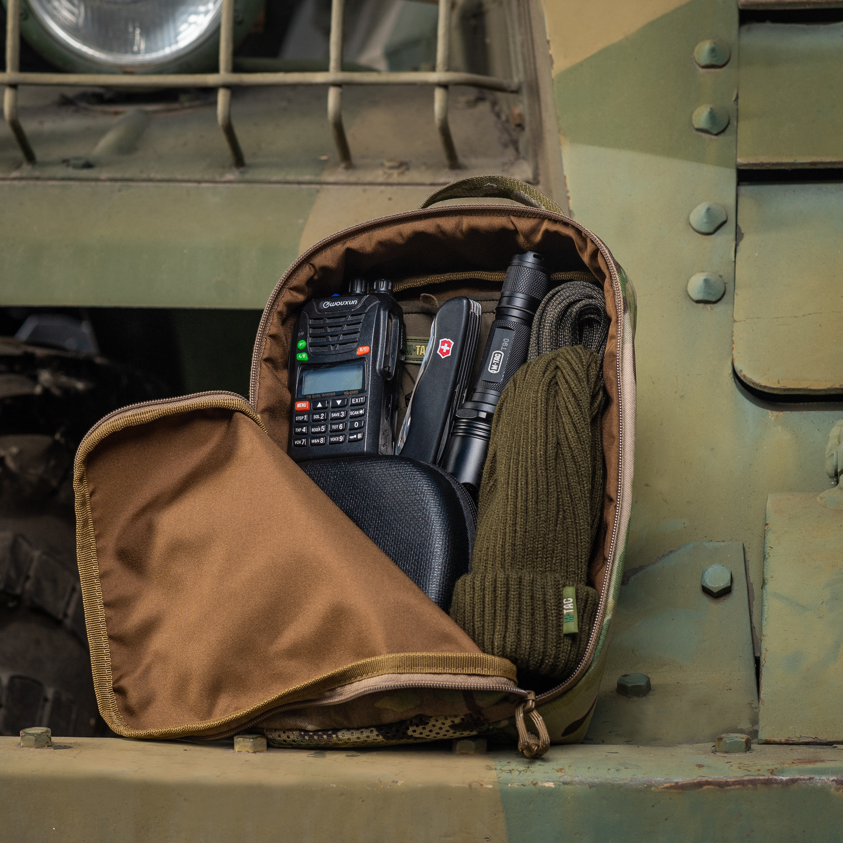M-Tac органайзер утилитарный Elite Large (30х19 см) Multicam — 10
