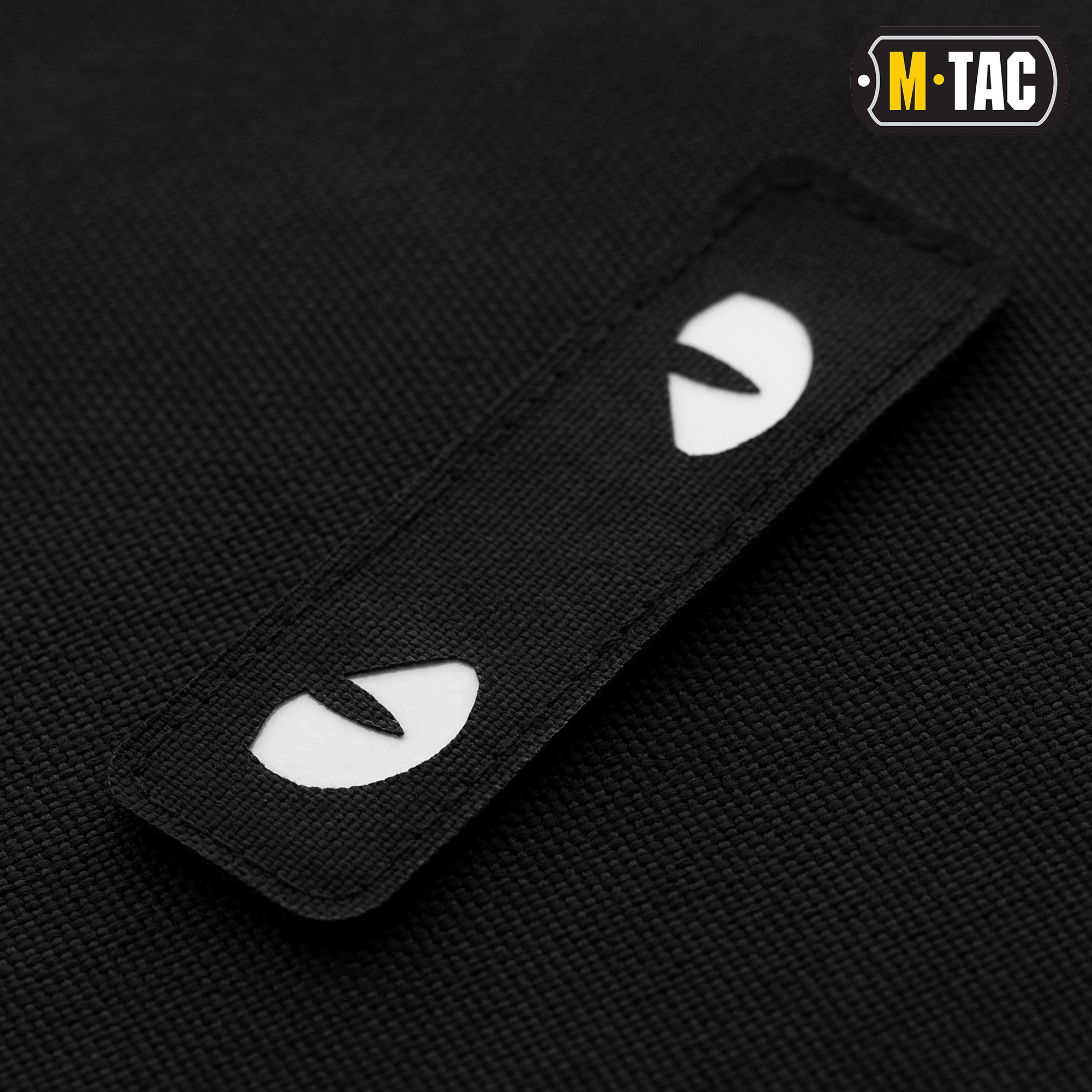 M-Tac нашивка Cat Eyes Laser Cut Black/GID — 4