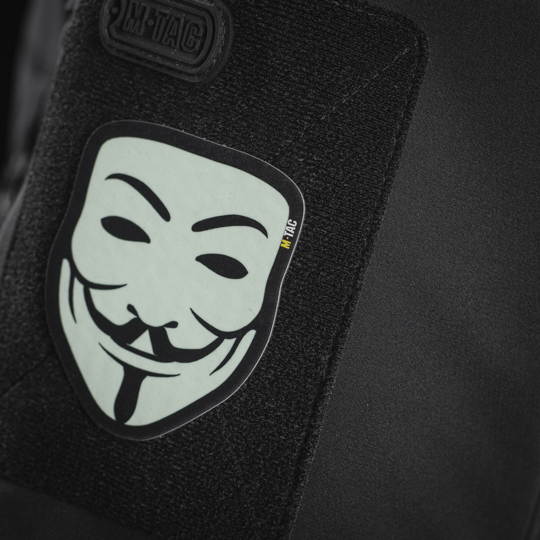 M-Tac нашивка Anonymous Black/GID — 5