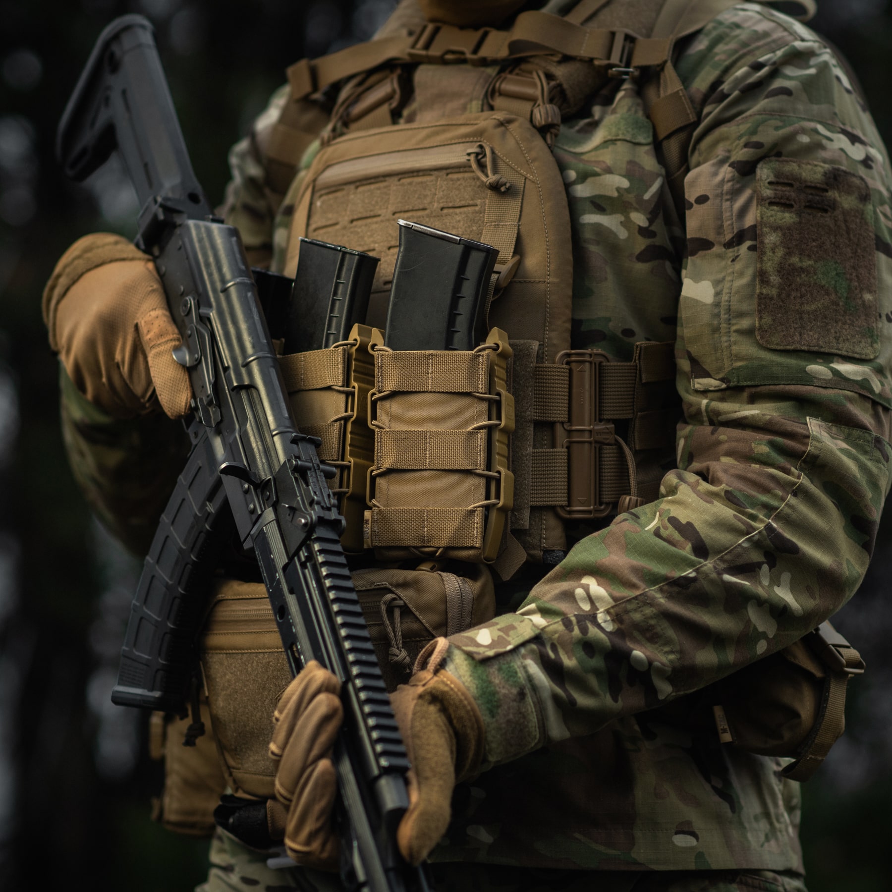M-Tac подсумок открытый для магазина FAST Elite Coyote — 12