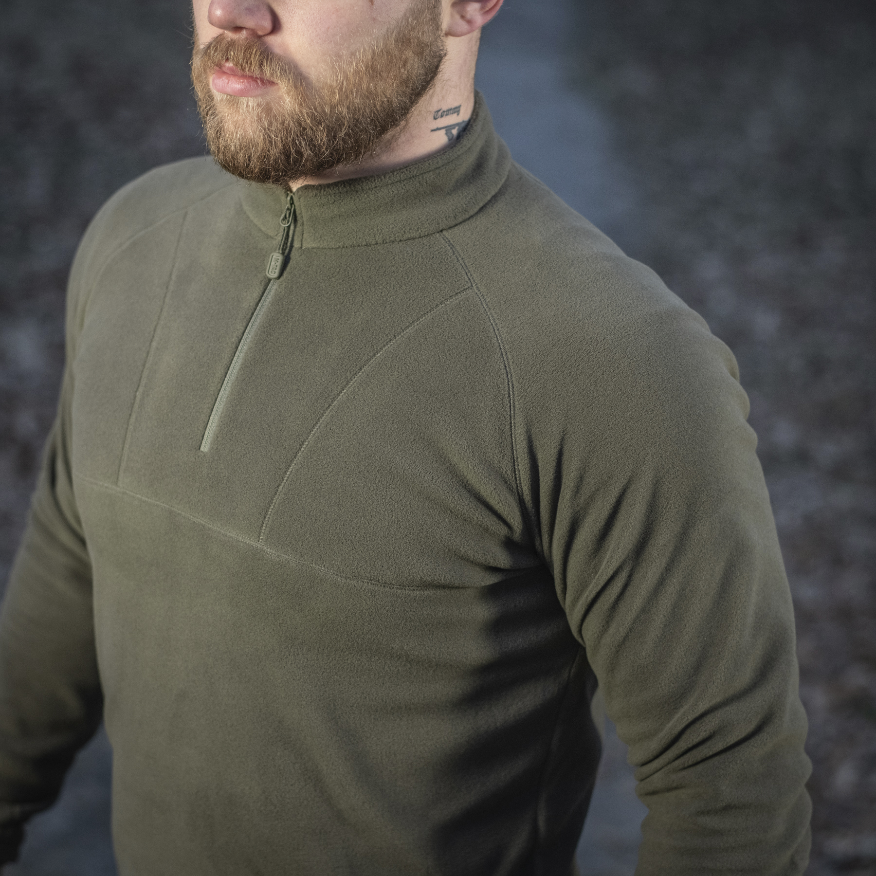 M-Tac кофта Delta Polartec реглан Dark Olive — 13