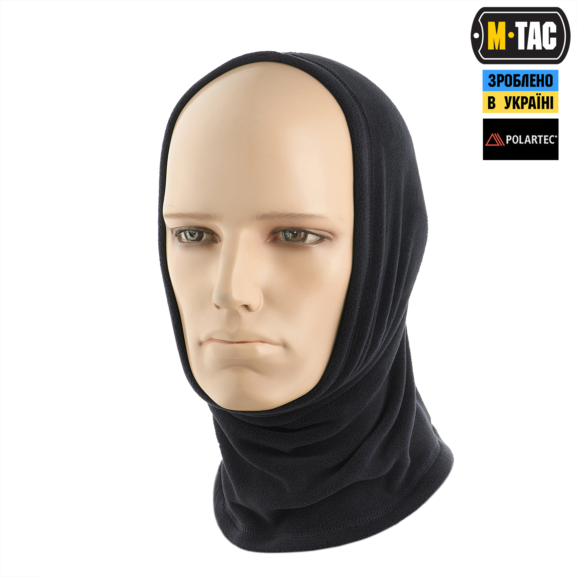 M-Tac шарф-труба длинный Polartec Dark Navy Blue — 4
