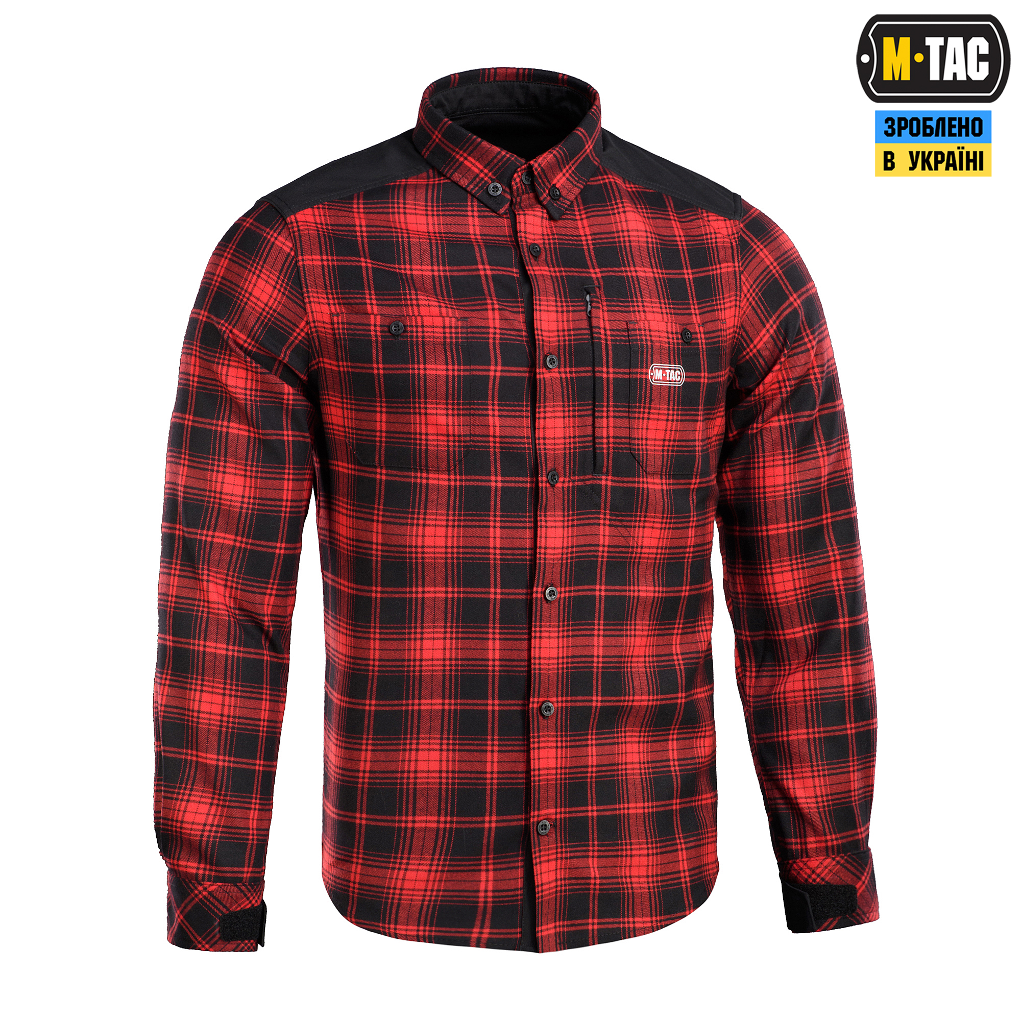 M-Tac рубашка Redneck Shirt Red/Black — 4