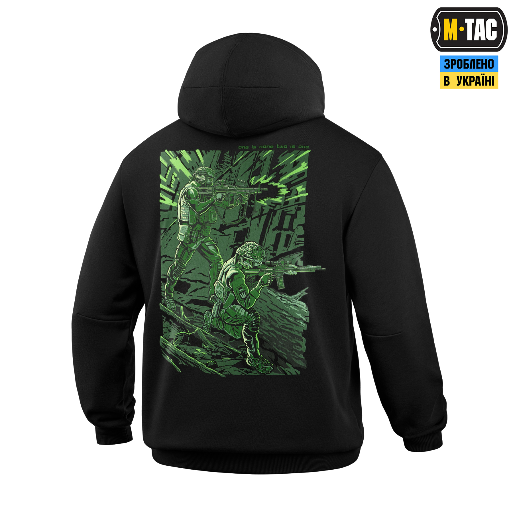 M-Tac кофта Hoodie Пліч-о-пліч Oversize Hard Black — 6
